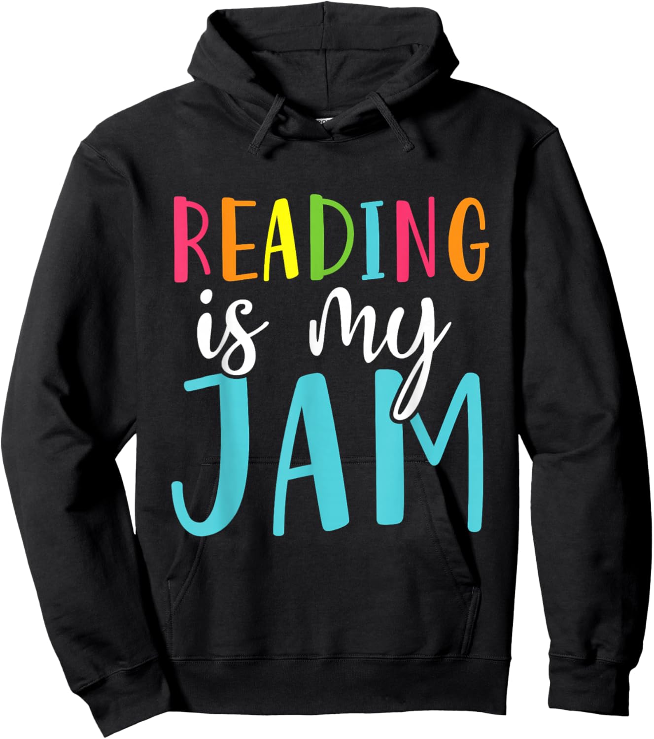 Reading Is My Jam Funny Back To School Teacher Hoodie - Hoodie | Black