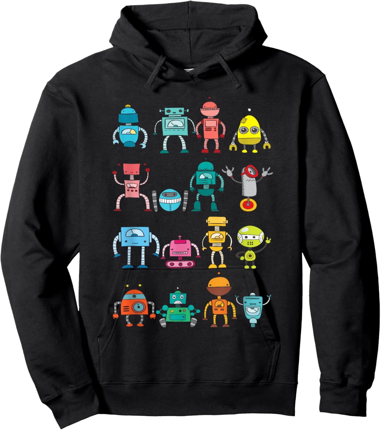 Funny Robotics Shirts - Robot Lover Robotics Engineer Engineering Hoodie - Hoodie | Black