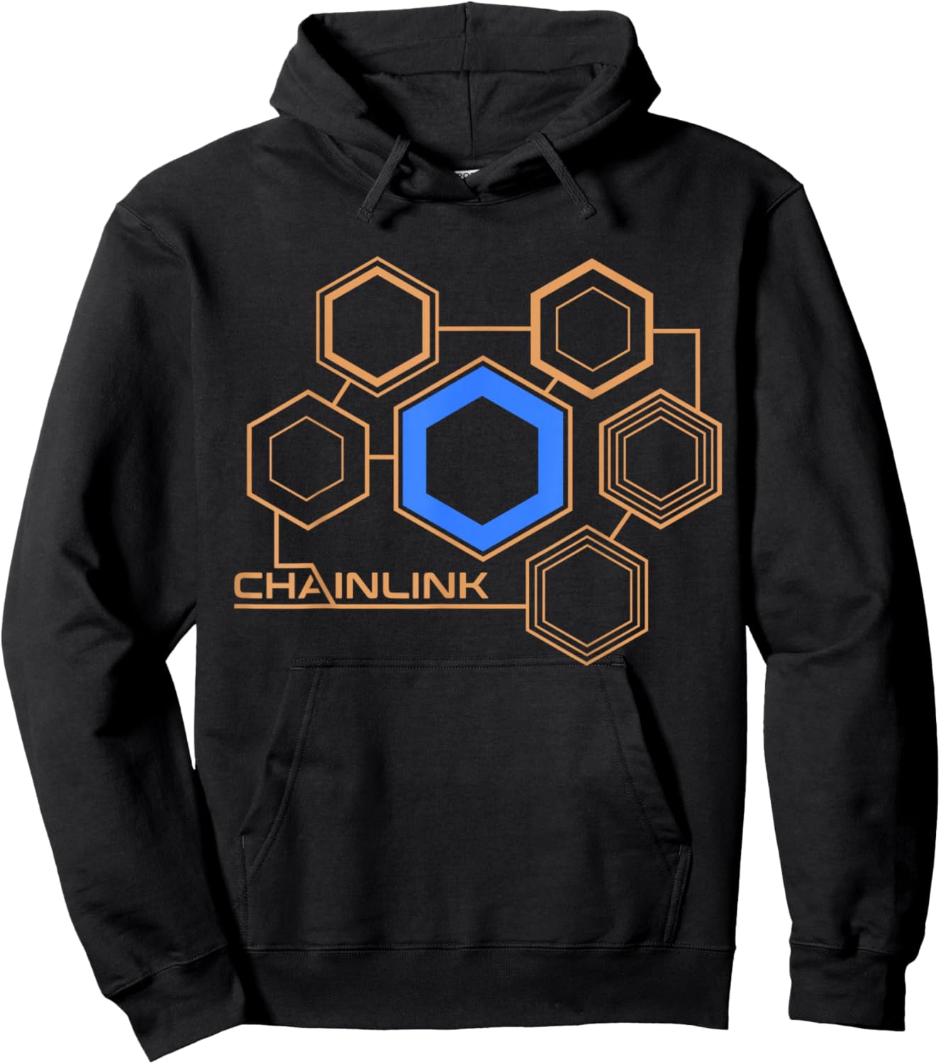 CHAINLINK Crypto LINK Token Decentralized Finance Blockchain Hoodie - Hoodie | Black