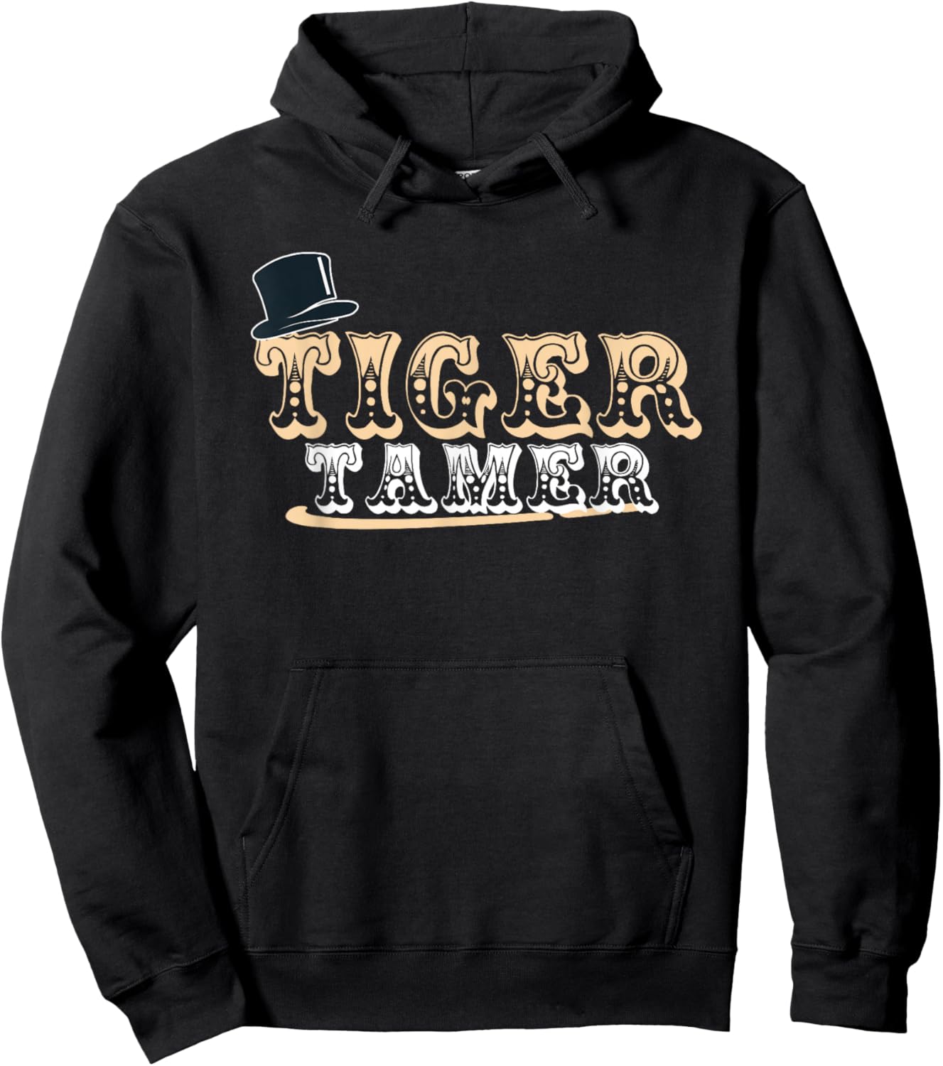 Tiger Tamer Funny Wild Cat Animal Circus Apparel Hoodie - Hoodie | Black