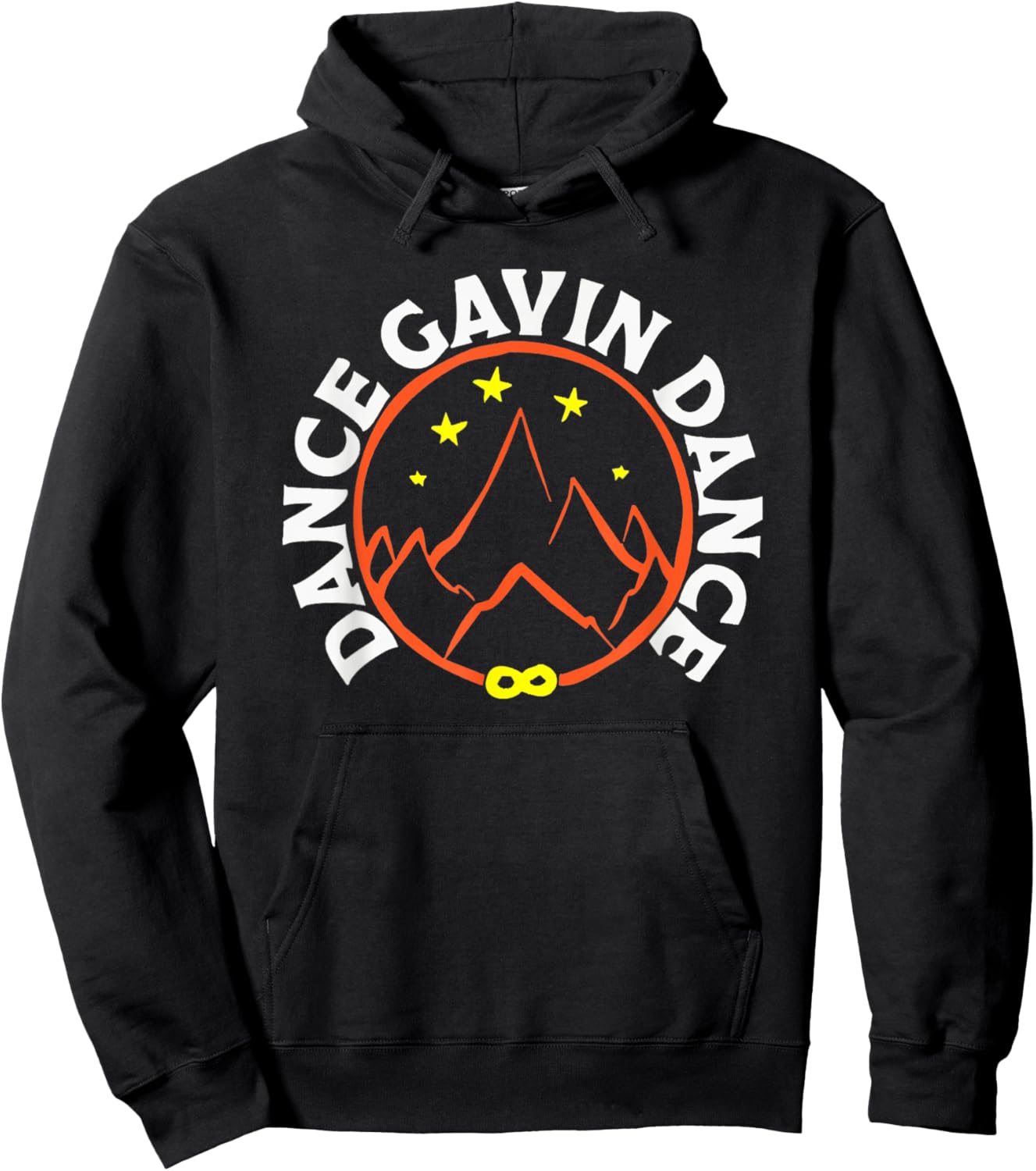Dance Gavin Dance Graphic Design Hoodie - Hoodie | Black