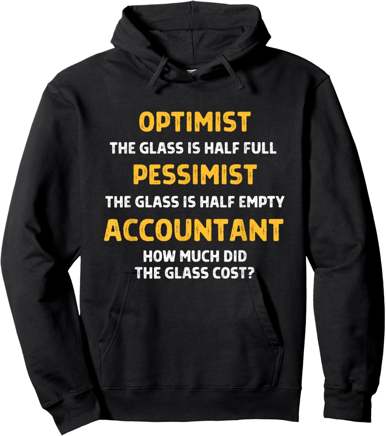 Funny Accountant Joke CPA Accounting Professor Auditor Hoodie - Hoodie | Black