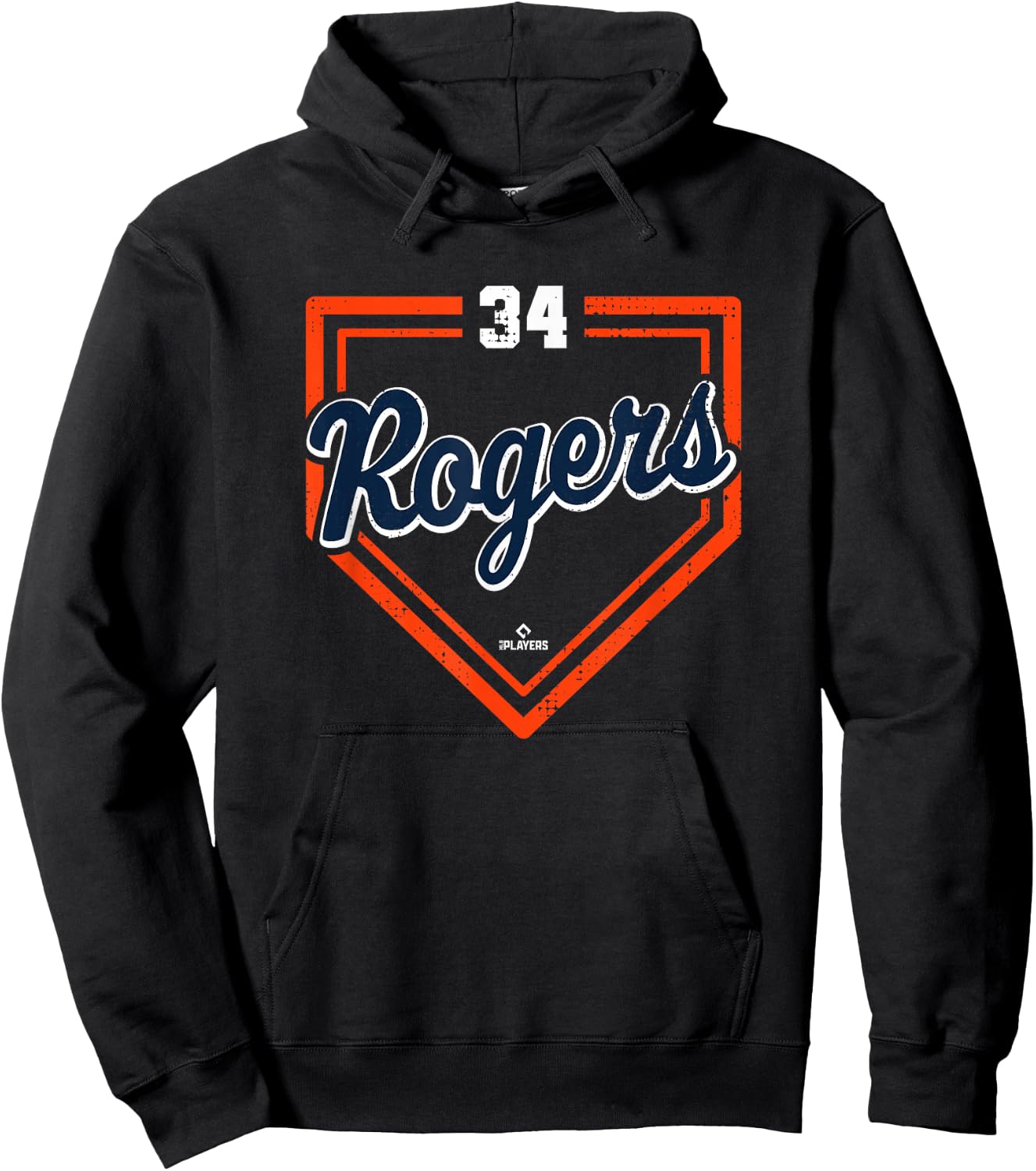 Home Plate Gameday Jake Rogers Detroit MLBPA Hoodie - Hoodie | Black