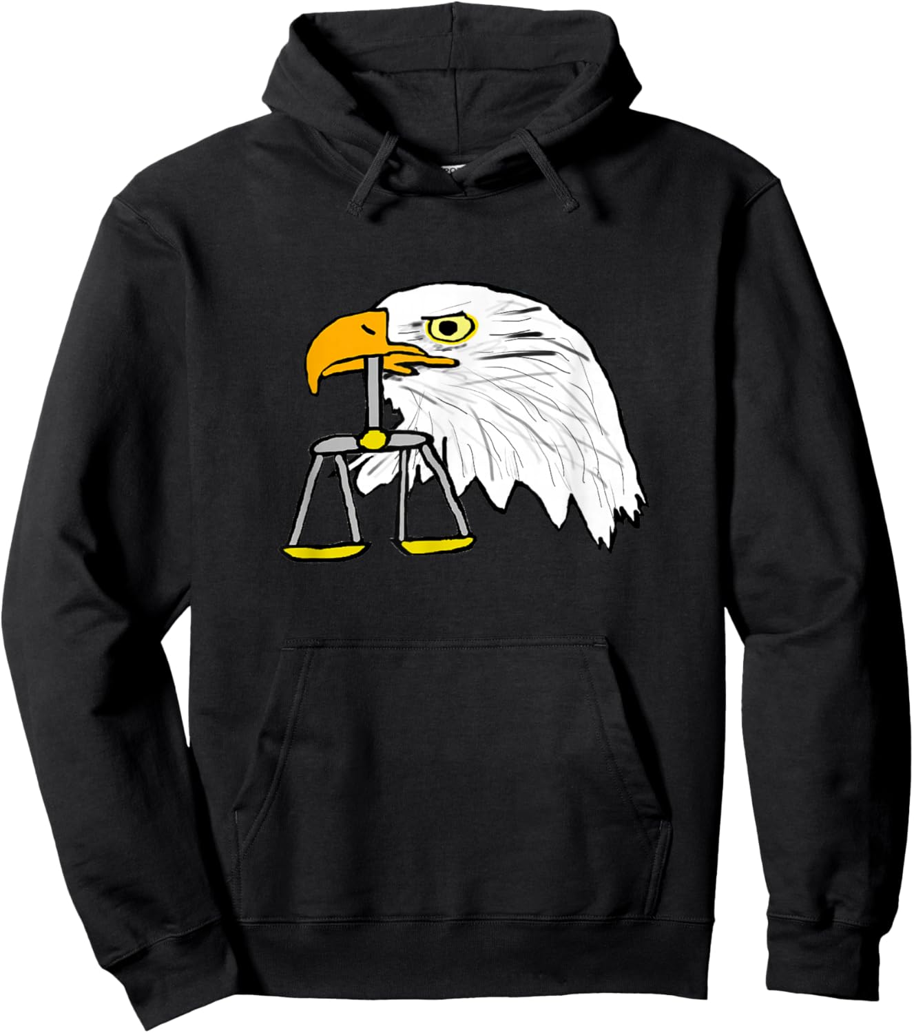 Legal Eagle Hoodie - Hoodie | Black