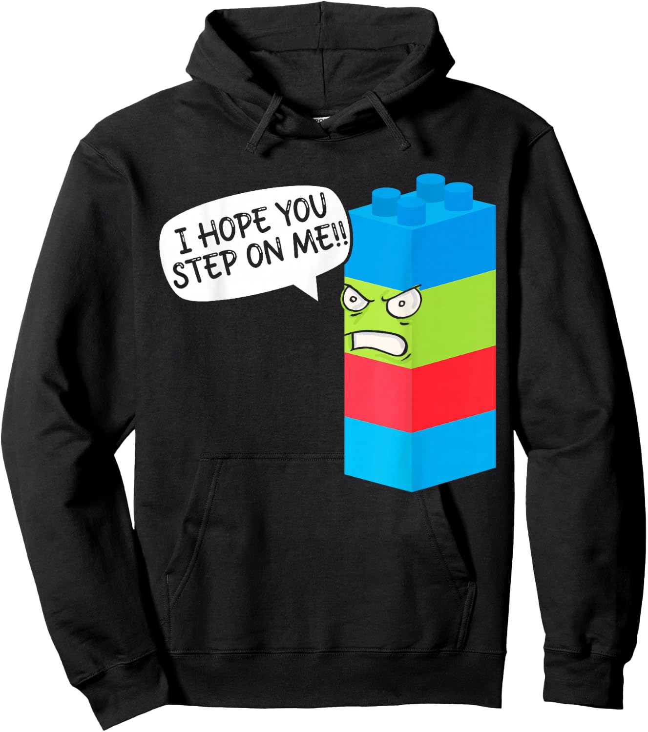 Master Builder Bricks Blocks Play Toys Hoodie - Hoodie | Black