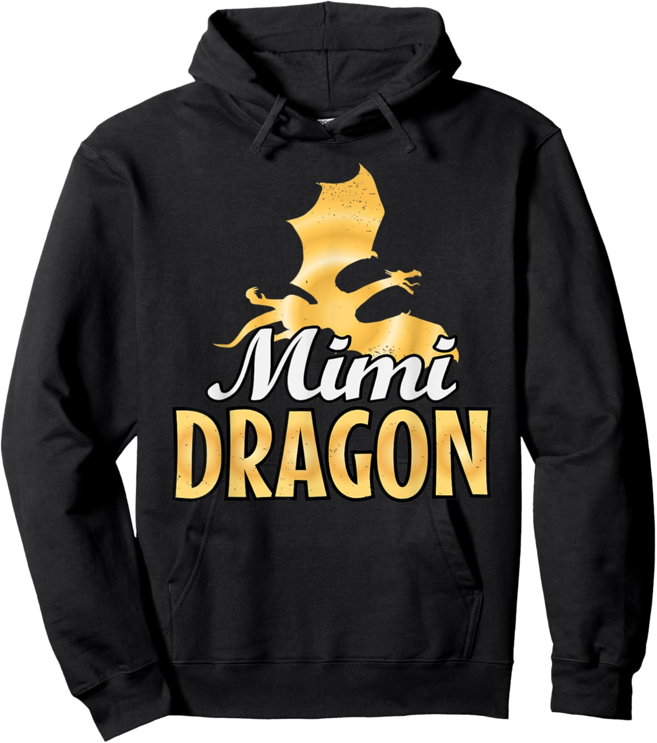 Mimi Dragon Lover Mother's Day Hoodie - Hoodie | Black