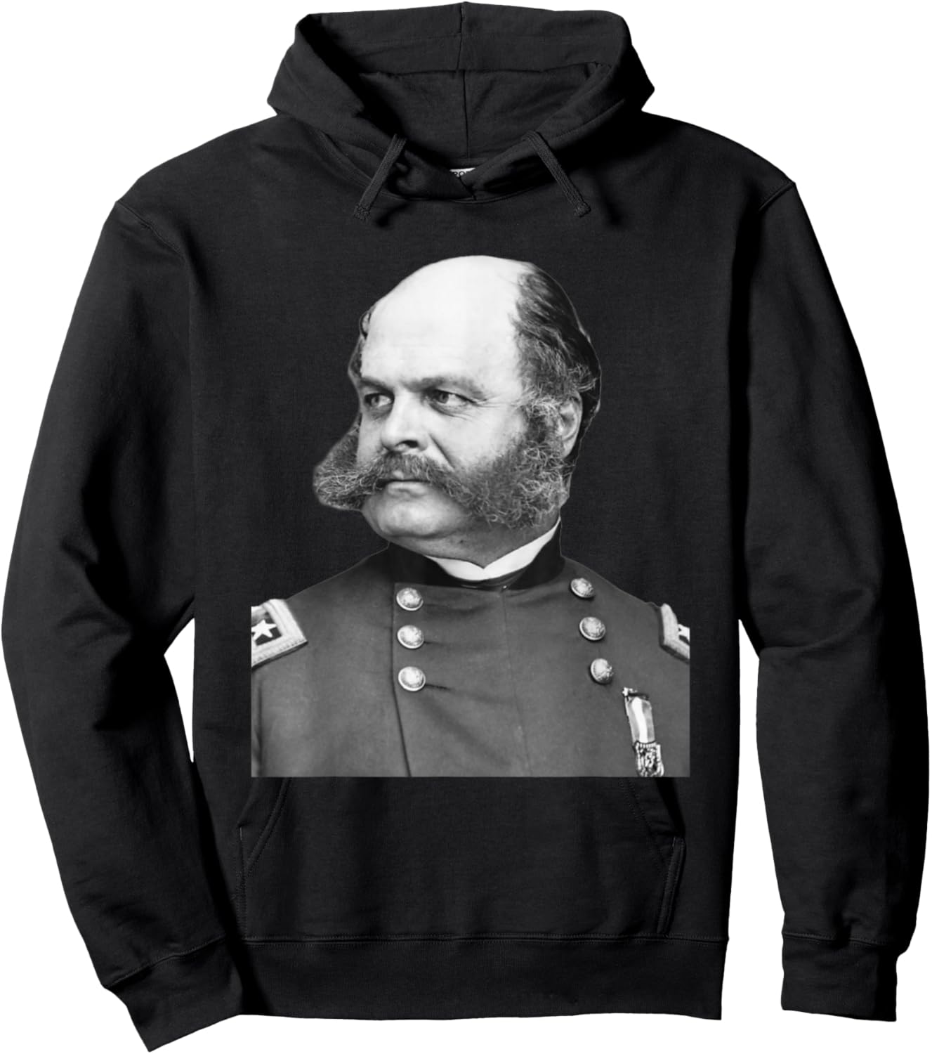 General Ambrose Burnside Hoodie - Hoodie | Black