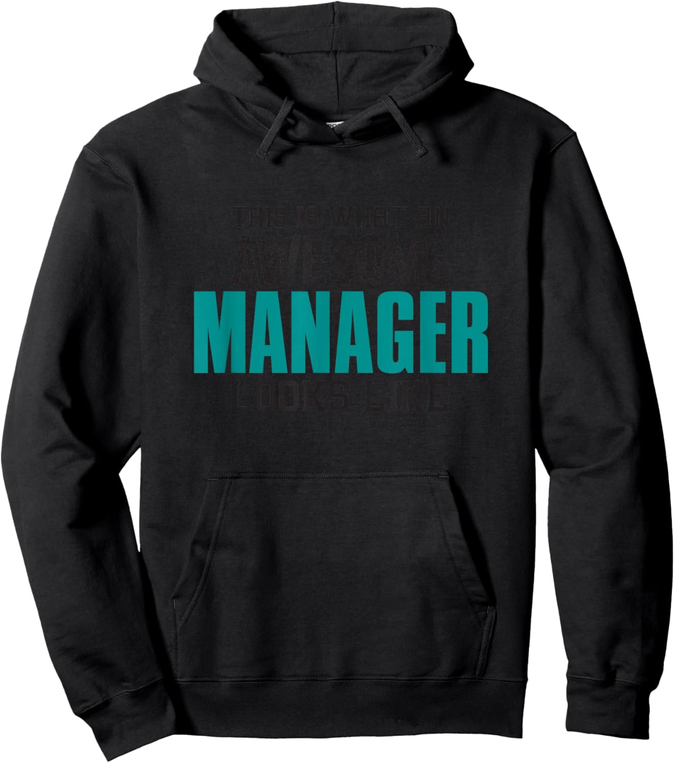 This is how a cool manager looks like a Funny work colleague Hoodie - Hoodie | Black