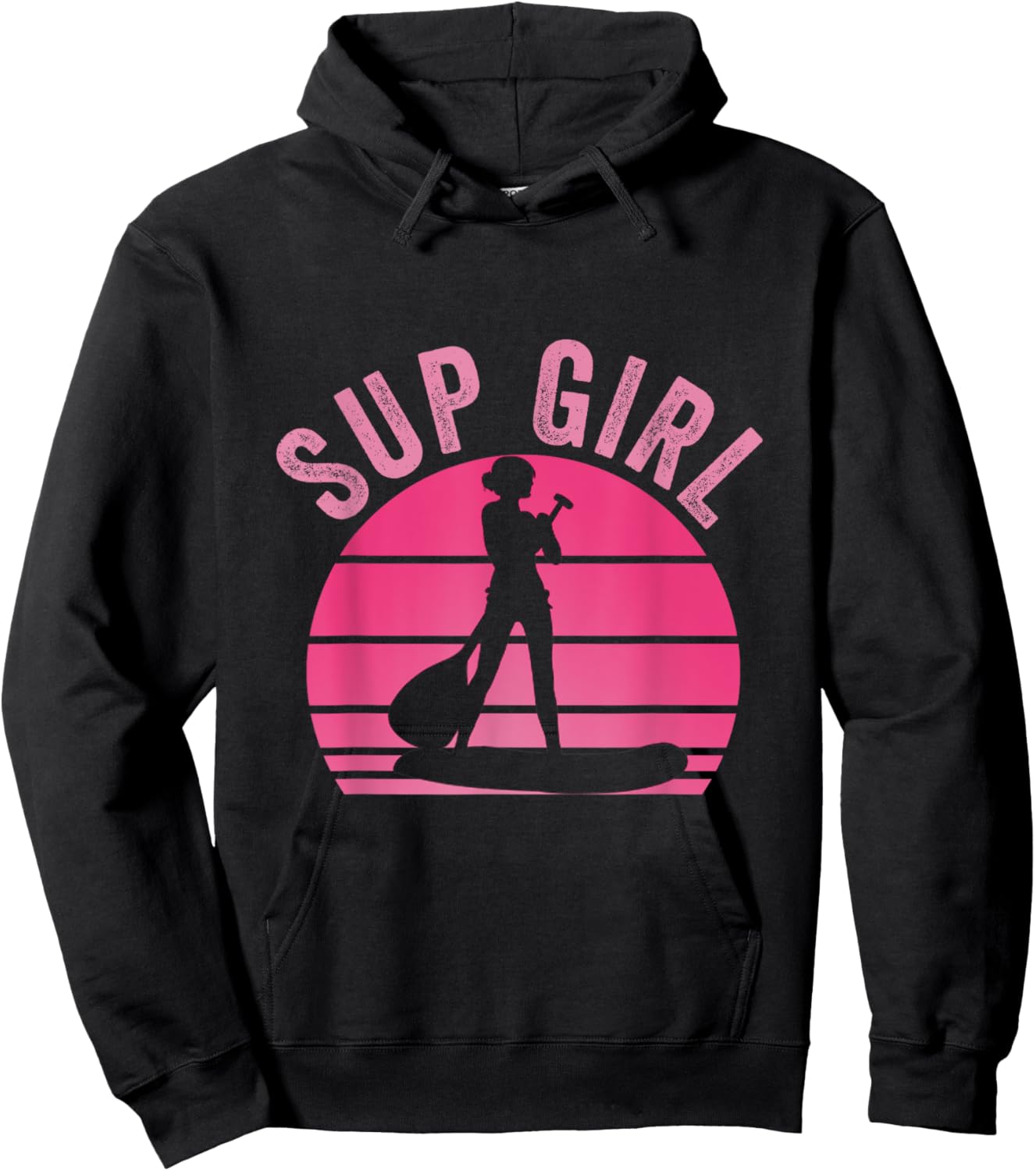Stand Up Paddling Board SUP Supboard Girls Hoodie - Hoodie | Black