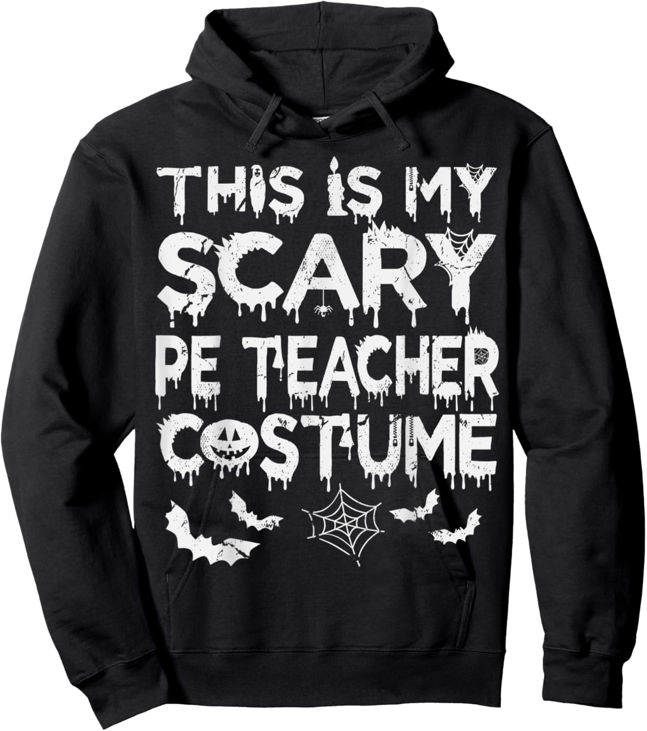 This Is My Scary PE Teacher Costume Hoodie - Hoodie | Black