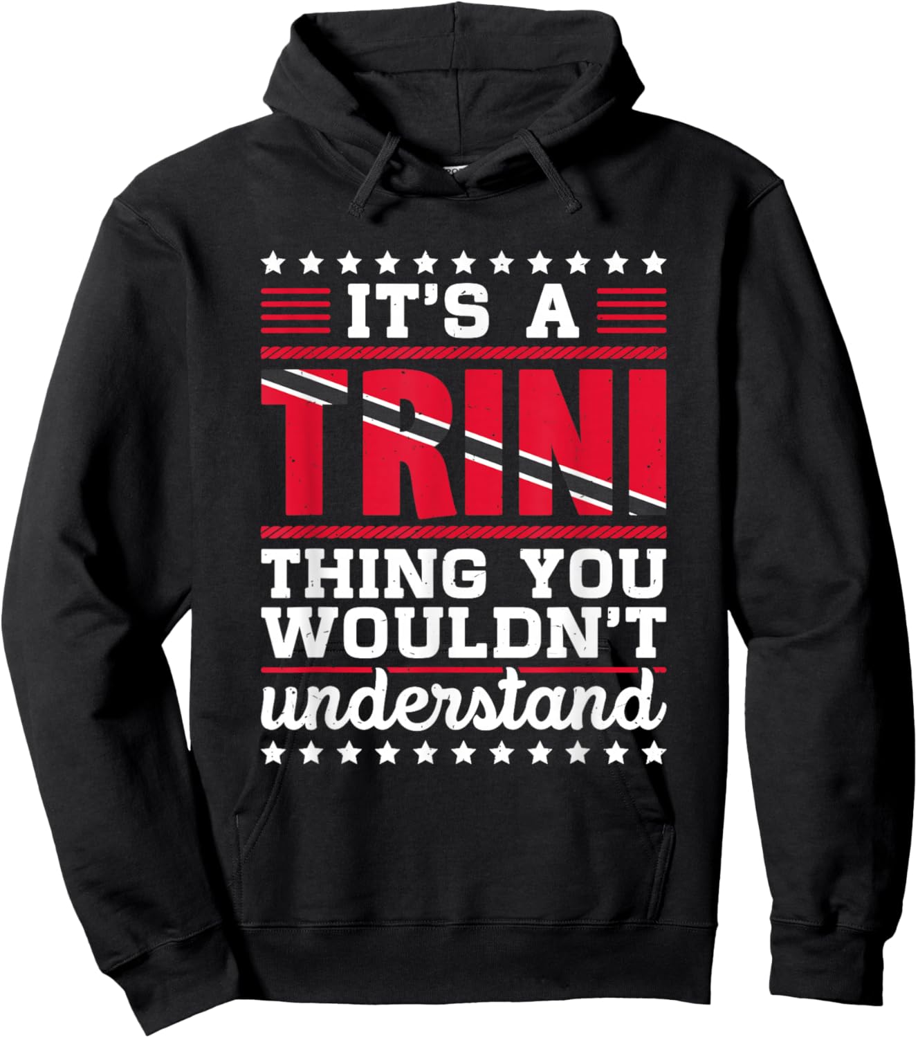 Trini Trinidadian Country Tobago Trinidad Hoodie - Hoodie | Black