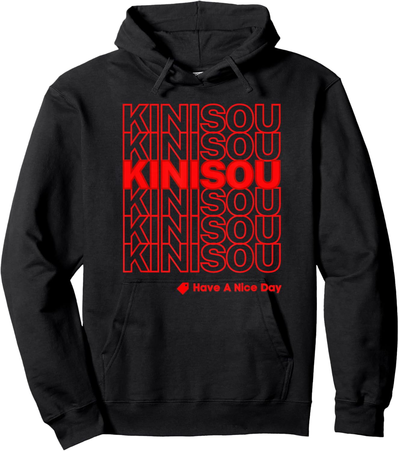 Kinisou Chuukese Thank You | Micronesia Pride Hoodie - Hoodie | Black