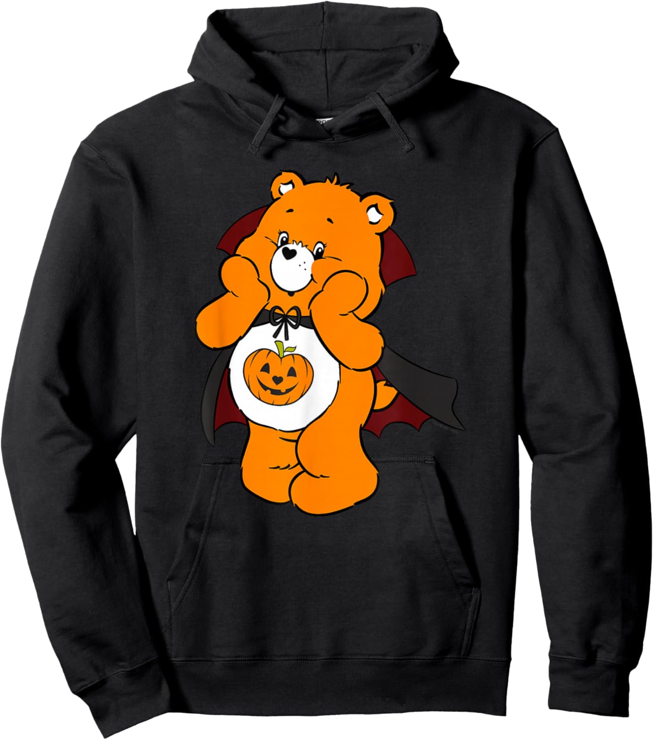 Care Bears Halloween Trick-Or-Sweet Bear Vampire Costume Hoodie - Hoodie | Black