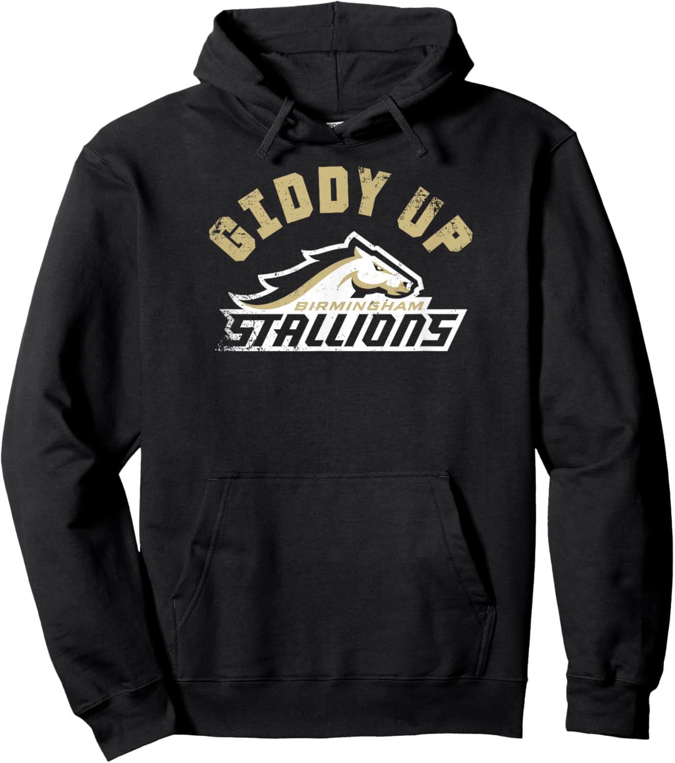 Birmingham Stallions: Giddy Up Hoodie - Hoodie | Black