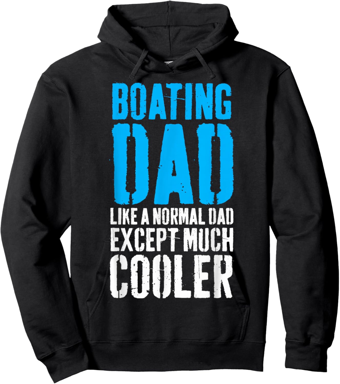 Boating Boat Dad Father's Day Hoodie - Hoodie | Black