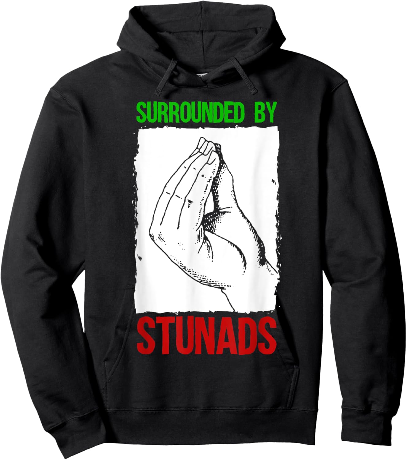 Funny Italian Design Men Women Italy Italian Hand Gesture Hoodie - Hoodie | Black
