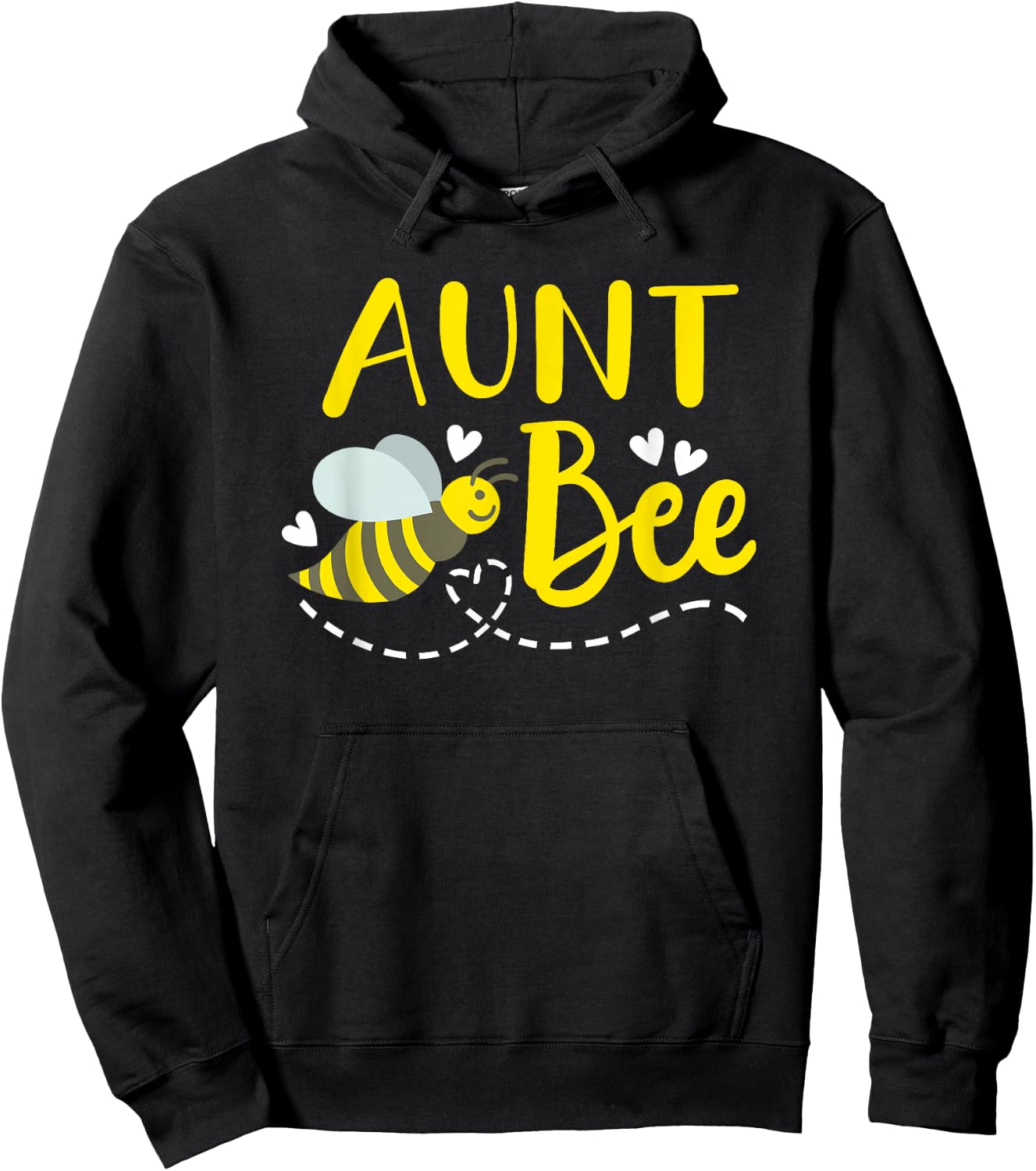 Aunt Bee Cute Beekeeping Birthday Party Matching Family Hoodie - Hoodie | Black