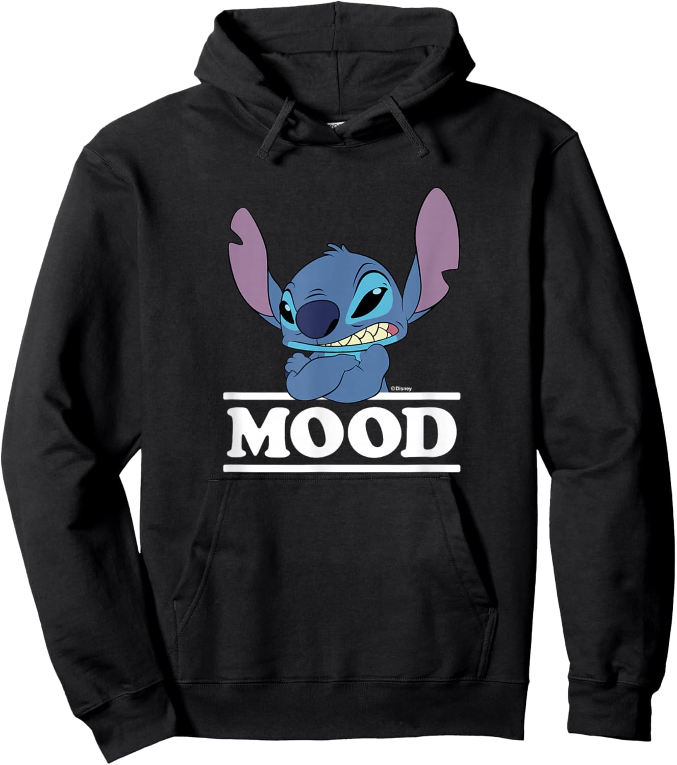 Lilo & Stitch Mood Hoodie - Hoodie | Black