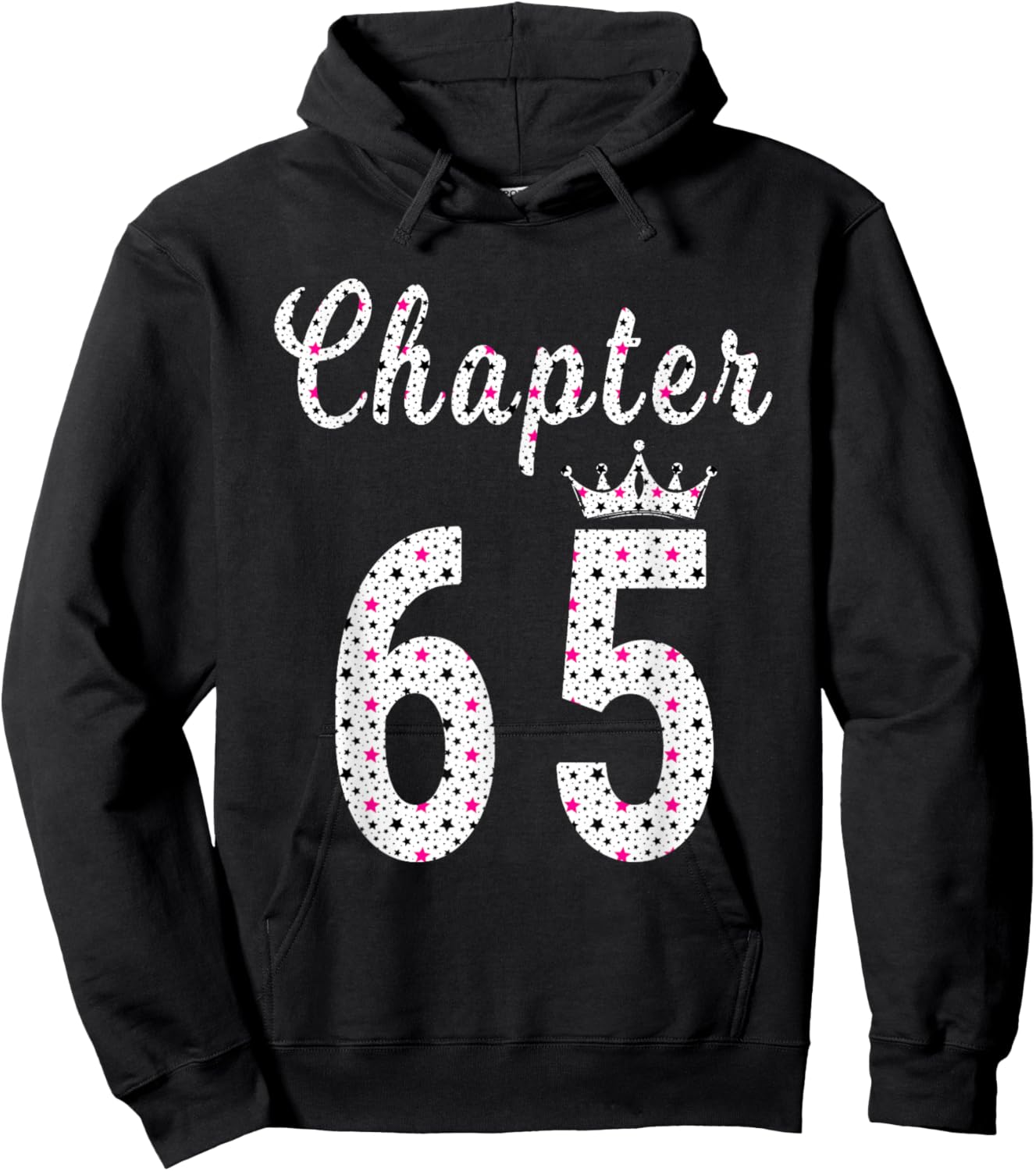 65th Birthday Hoodie - Hoodie | Black