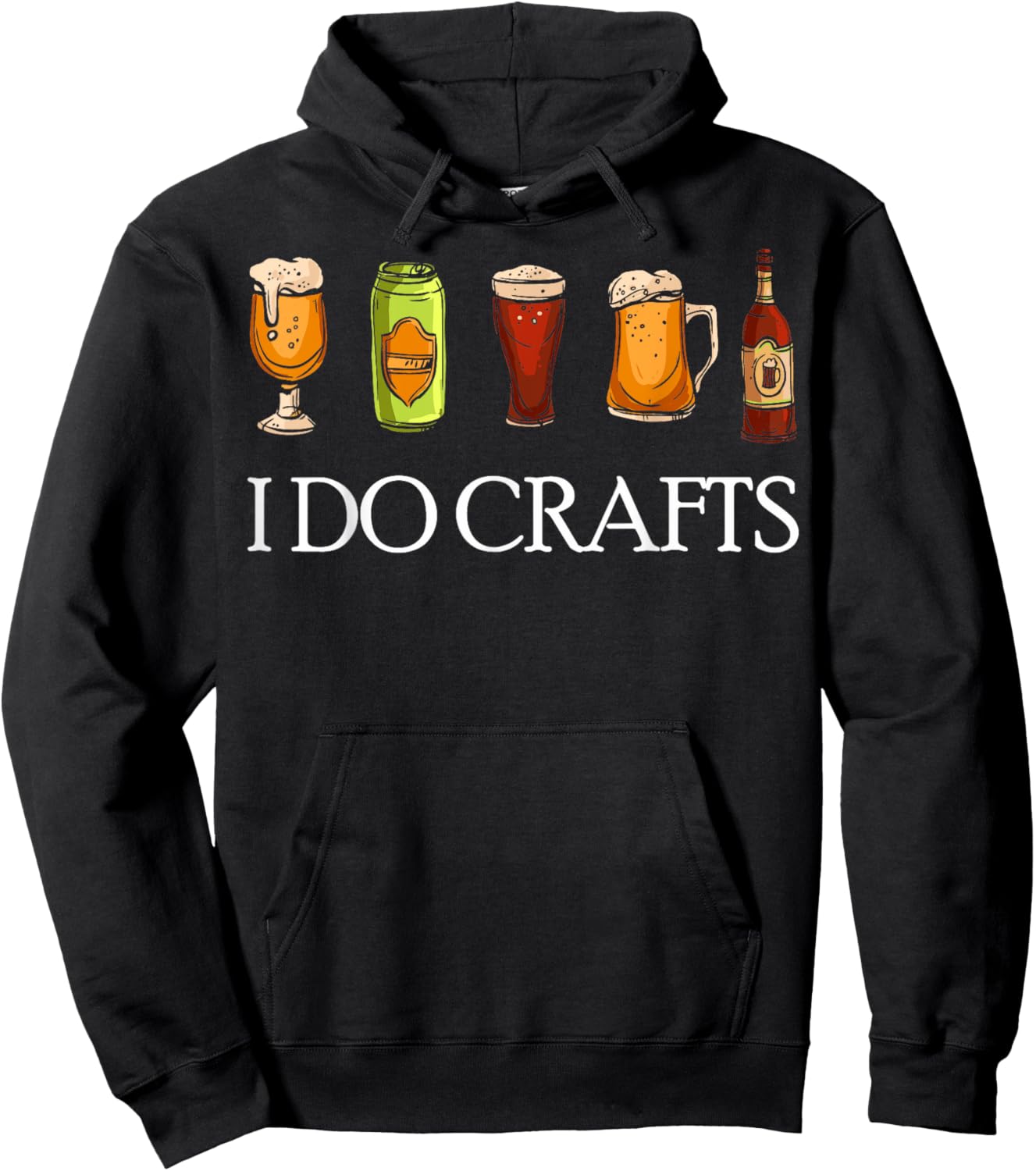 I Do Crafts Beer Brewers Home Beer Brewers I Do Crafts Beer Hoodie - Hoodie | Black