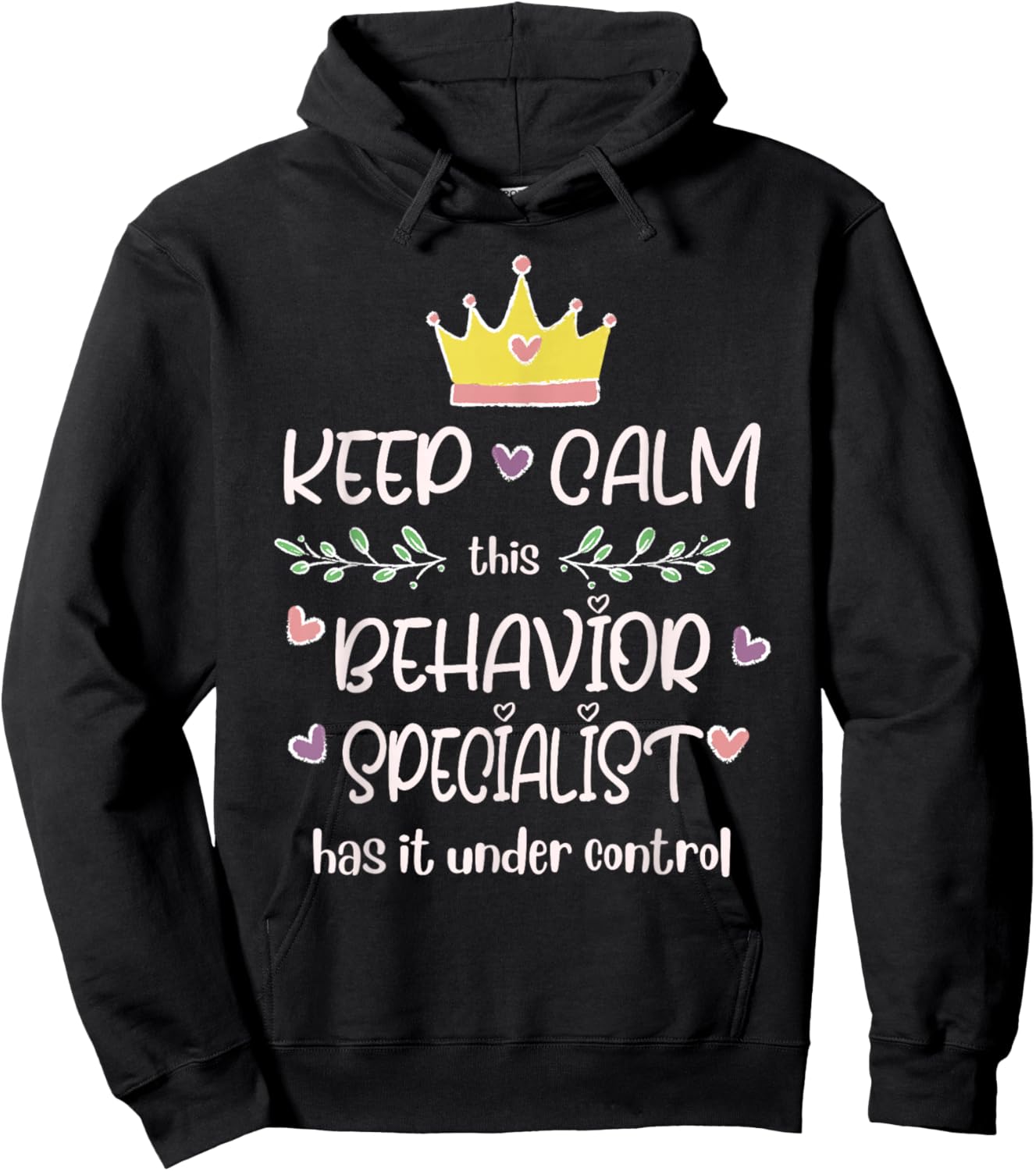 Behavior Specialist Hoodie - Hoodie | Black