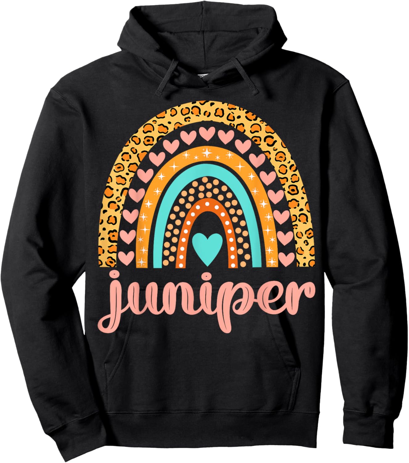 Juniper Juniper Name Birthday Shirt Gift Hoodie - Hoodie | Black