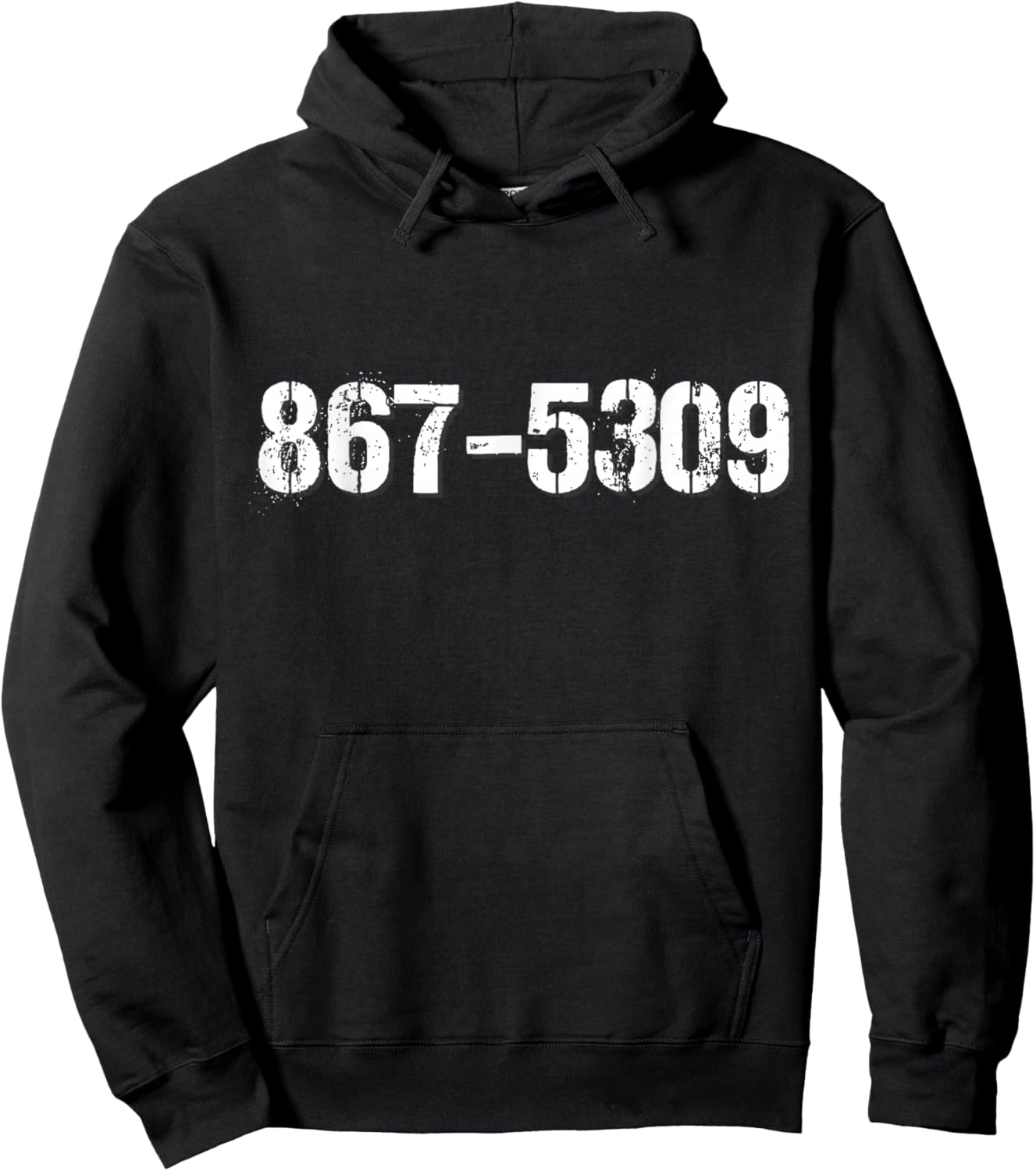 8675309 Hoodie - Hoodie | Black