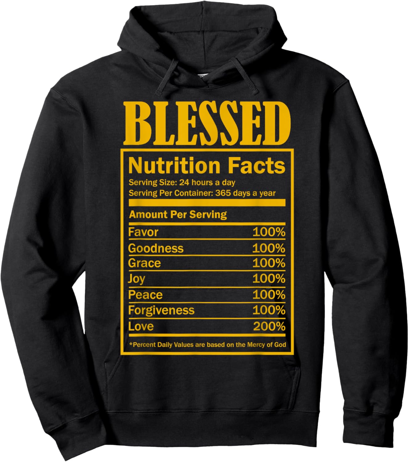 Faith Based Shirt Plus Size 2x Scripture Quote Cute Girl Hoodie - Hoodie | Black