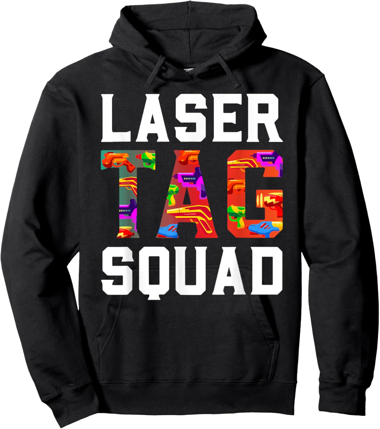 Laser Tag Squad Hoodie - Hoodie | Black