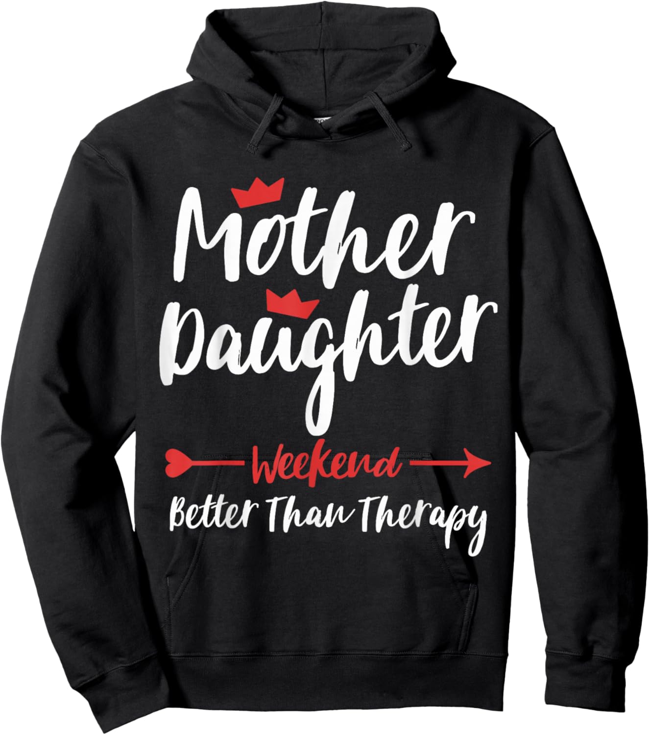 Mother Daughter Weekend Trip Vacation Mom Daughter Travel Hoodie - Hoodie | Black