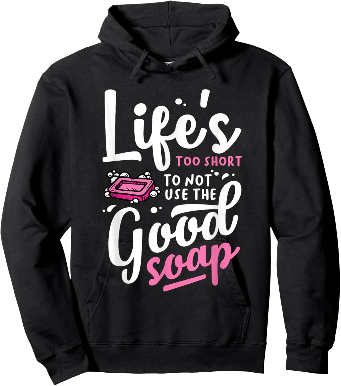 Funny Soap Maker Handmade Soap Making Soapmaking Hoodie - Hoodie | Black