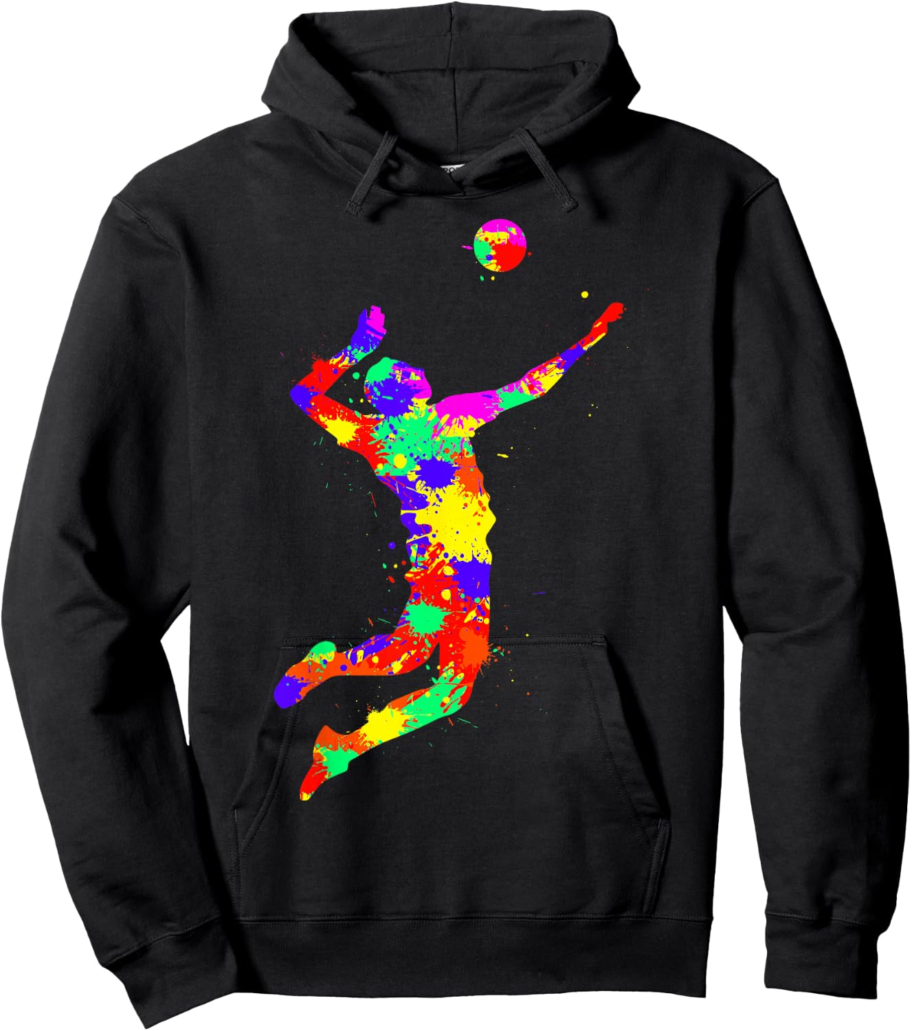 Volleyball Player Boys Kids Youth Hoodie - Hoodie | Black