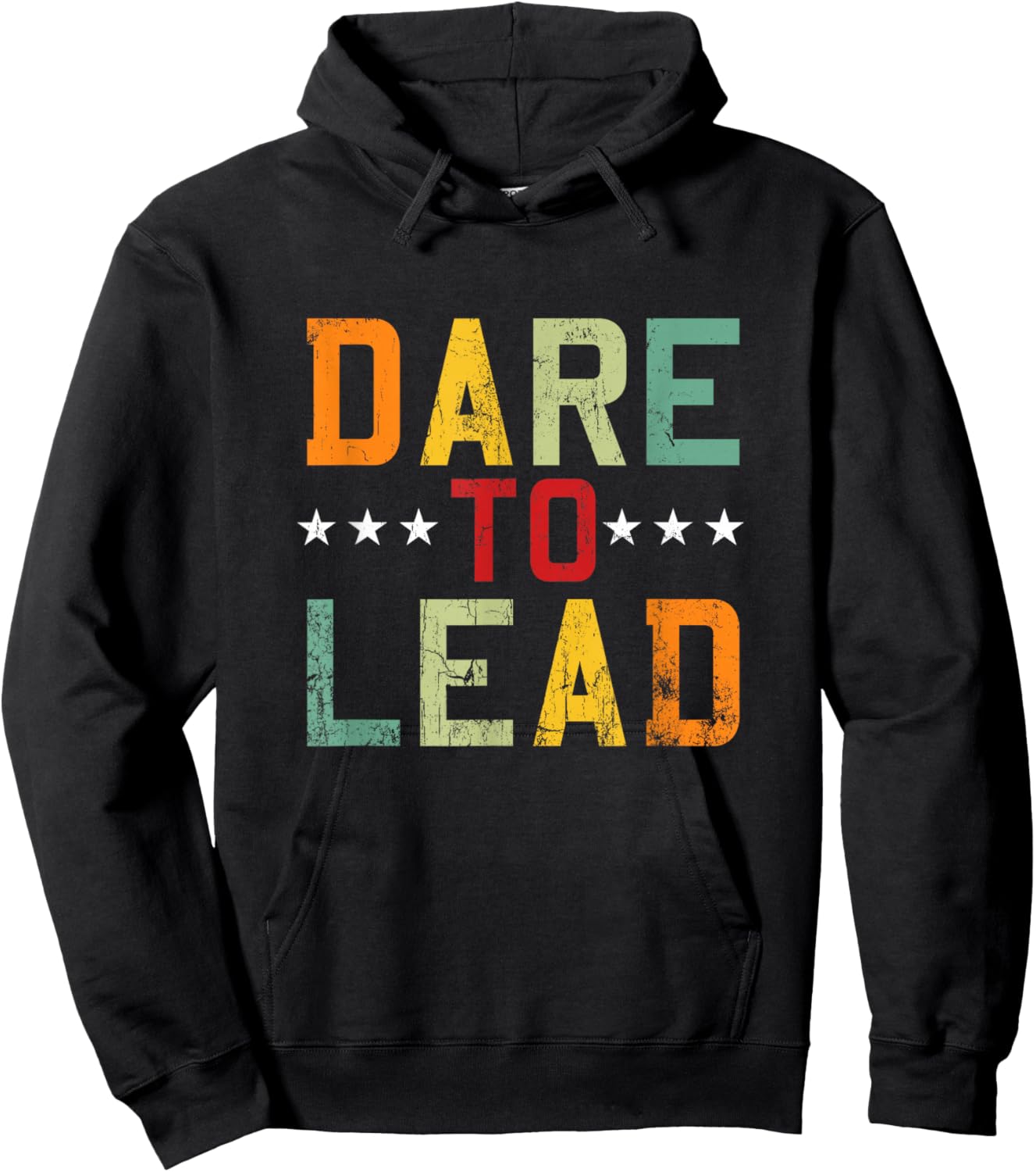 Dare To Lead Leader Leadership Management Director Team Boss Hoodie - Hoodie | Black