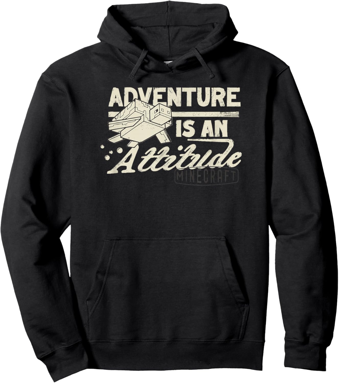 Minecraft Sea Turtle Adventure Is An Attitude Hoodie - Hoodie | Black