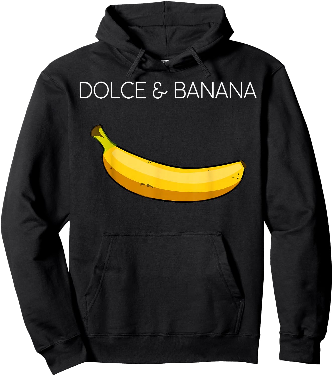 Dolce & Banana Hoodie - Hoodie | Black