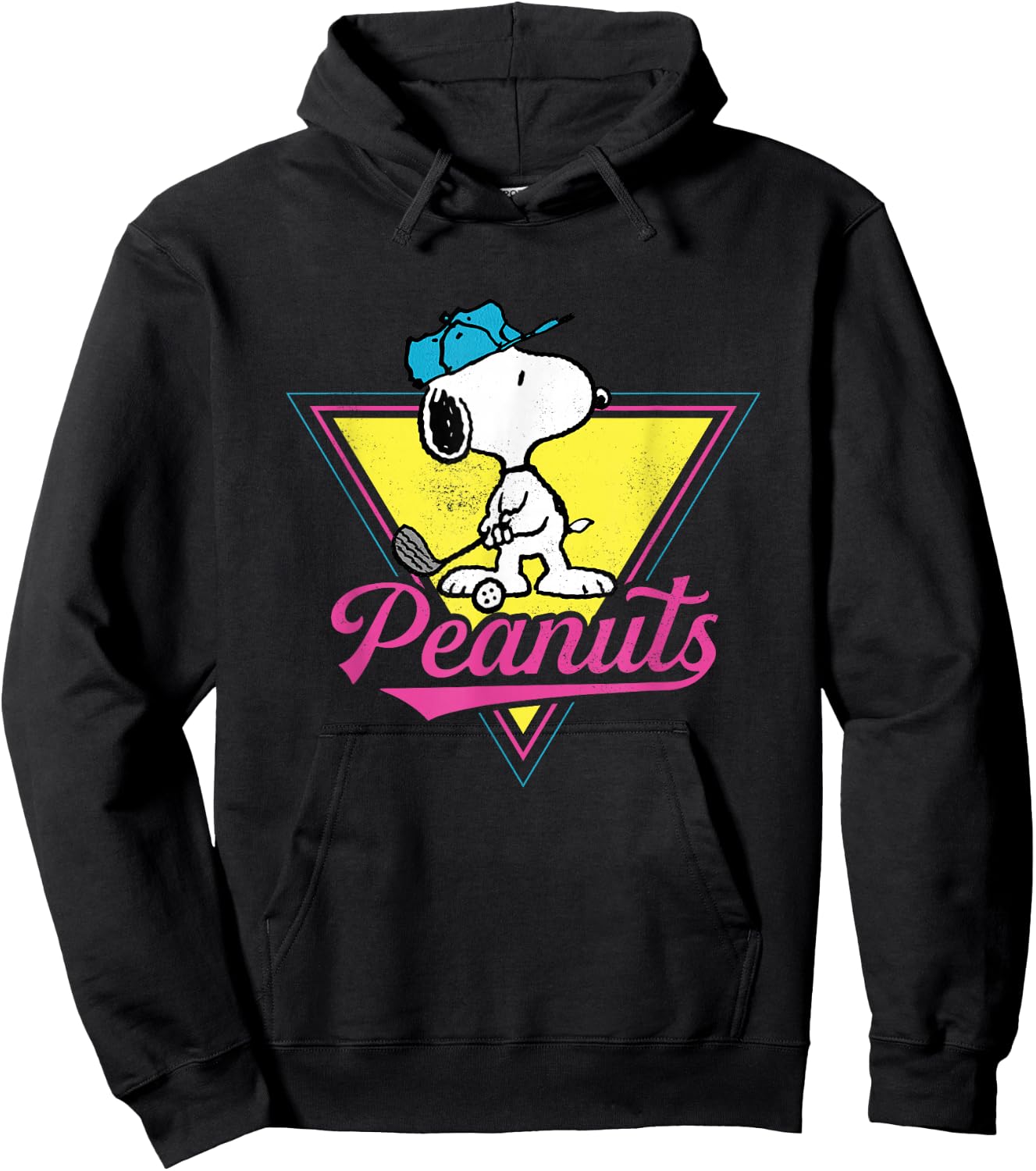 Peanuts - Golf Snoopy Hoodie - Hoodie | Black