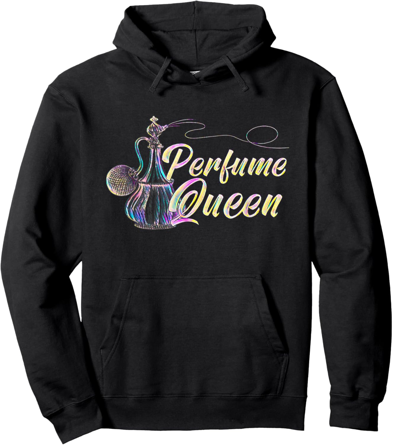 Perfume Queen Wife Grandma Mom Perfume Lovers Hoodie - Hoodie | Black