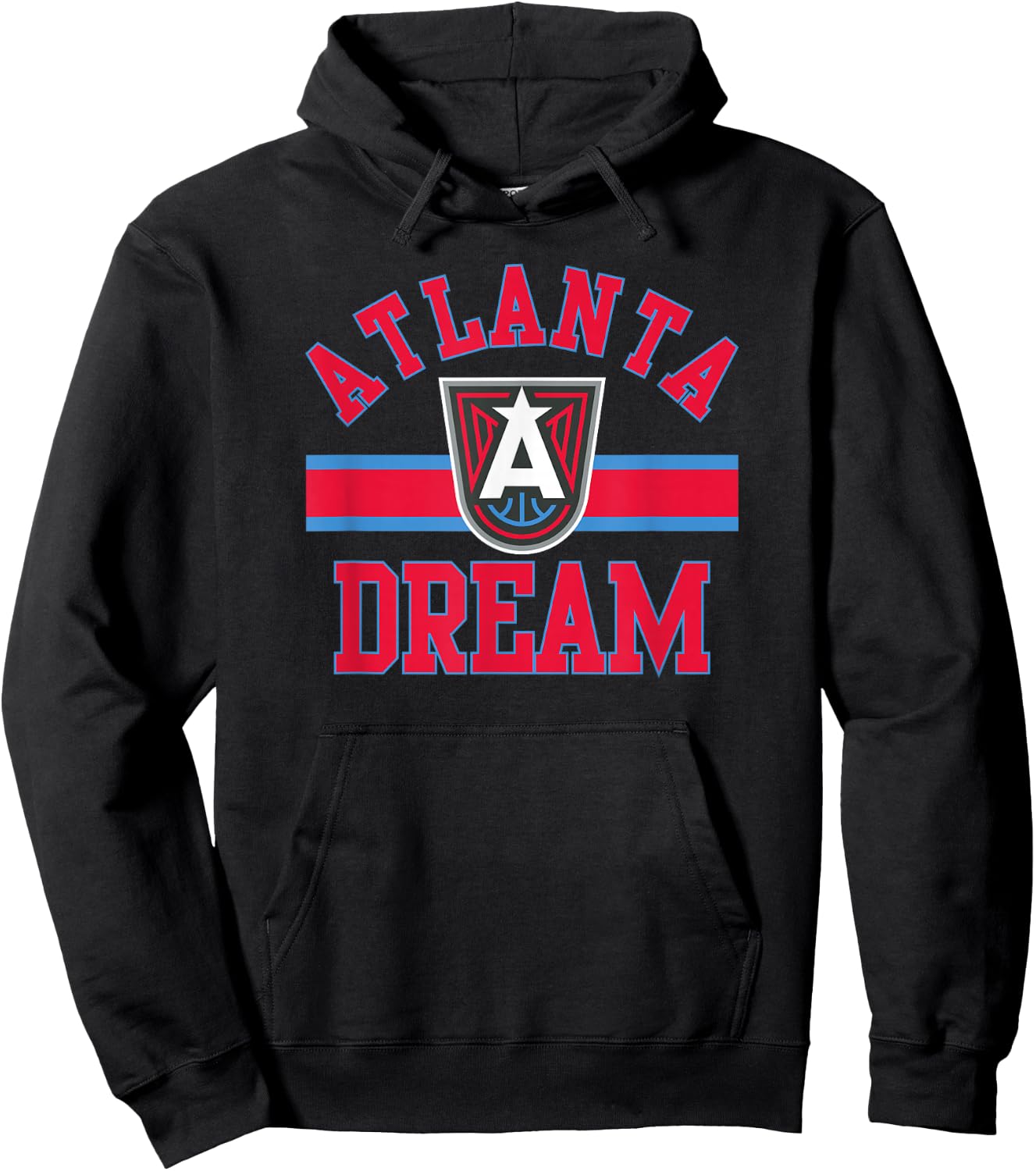 WNBA Atlanta Dream Downtown Hoodie - Hoodie | Black