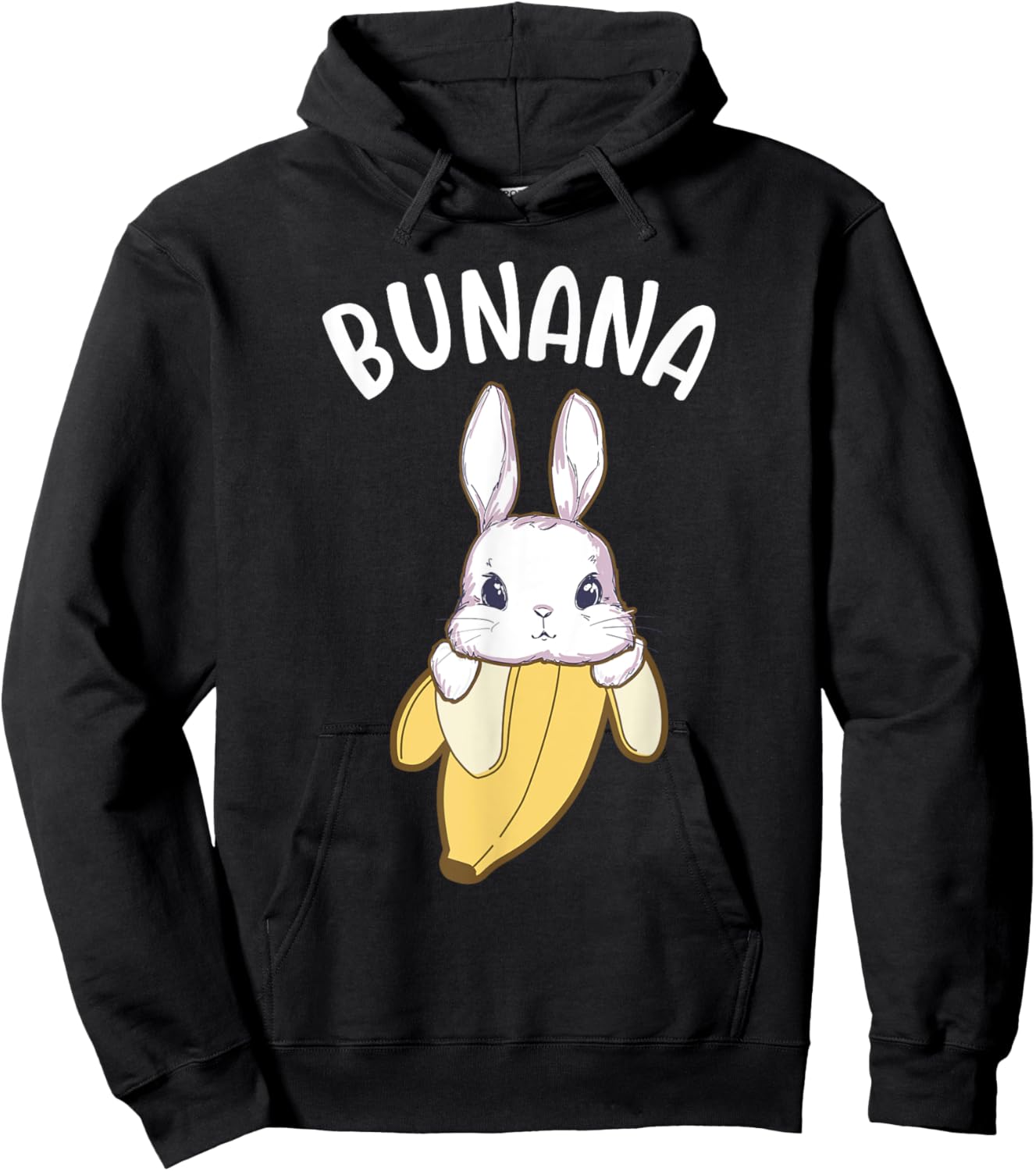 Banana Bunana Easter Bunny Easter Bunny Hoodie - Hoodie | Black