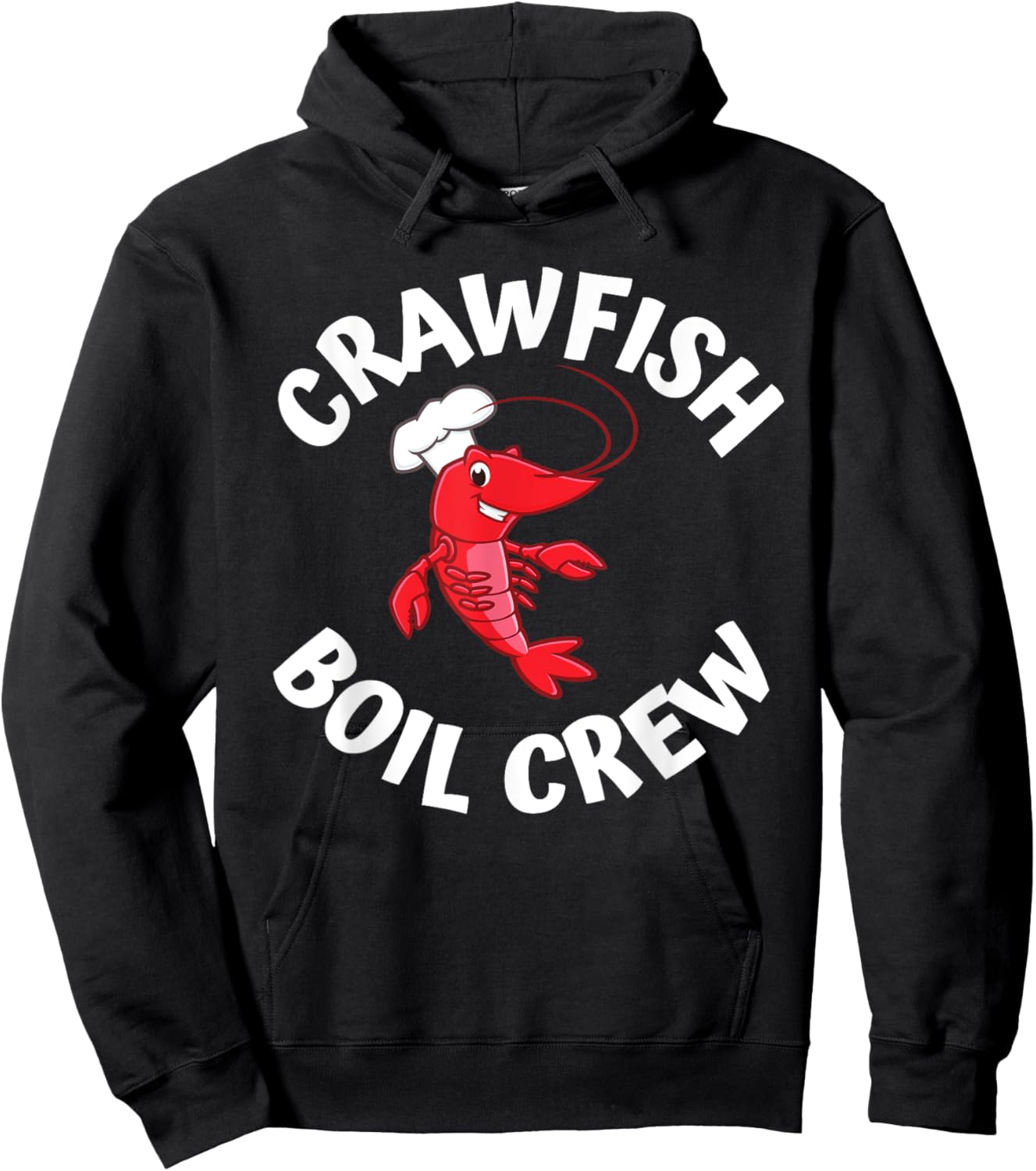 Crawfish Boil Crew Funny Matching Cajun Seafood Party Fest Hoodie - Hoodie | Black
