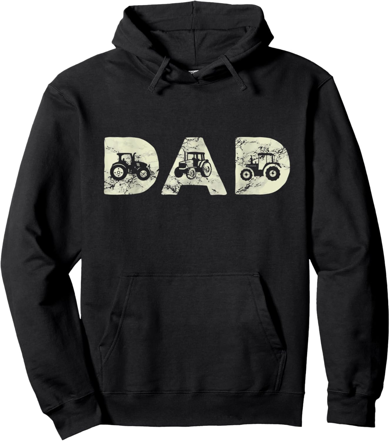 Tractor Dad Farming Father Farm Lover Farmer Daddy Hoodie - Hoodie | Black