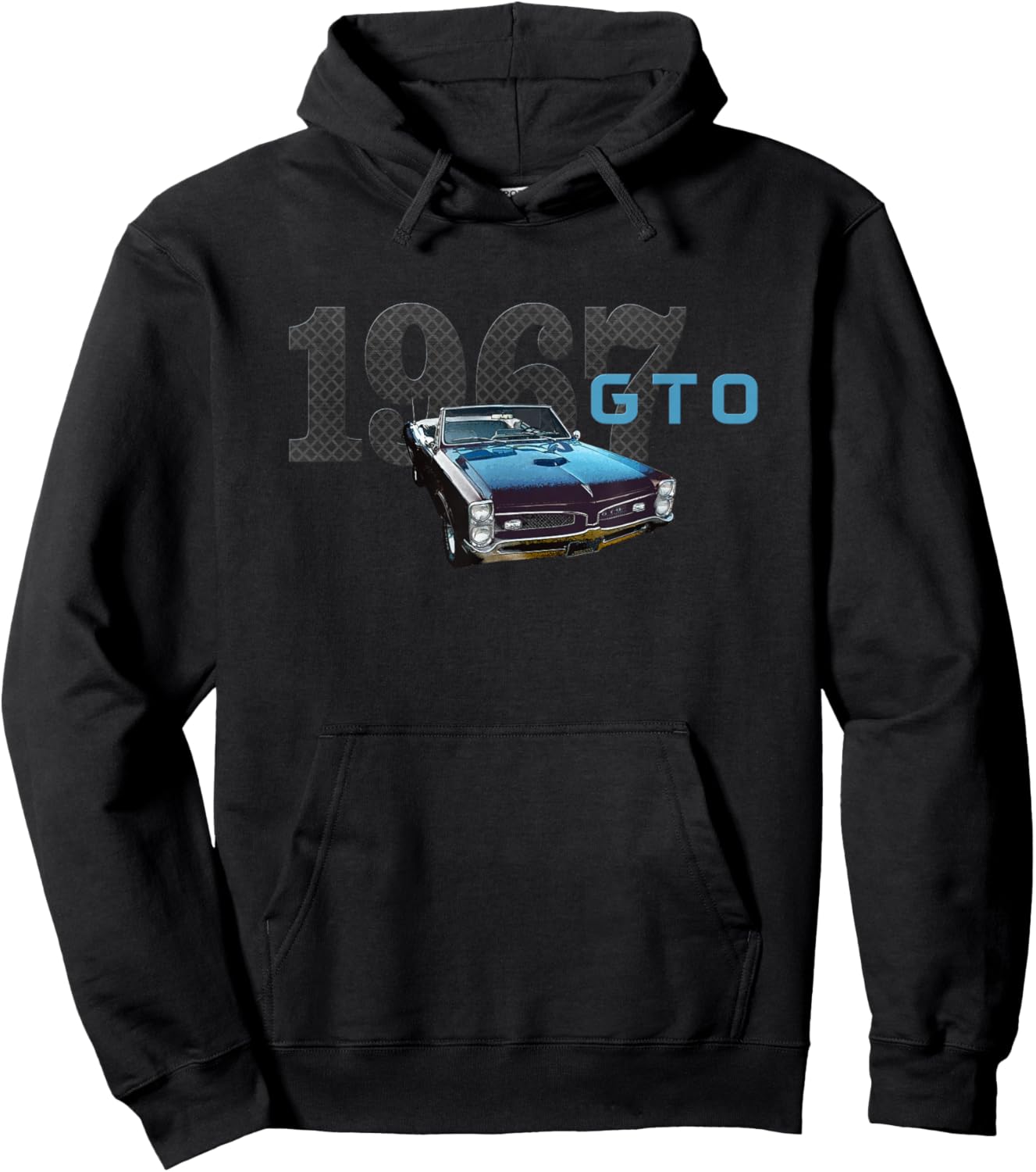 1967 Gto, Muscle Cars, Vintage, Classic Hoodie - Hoodie | Black