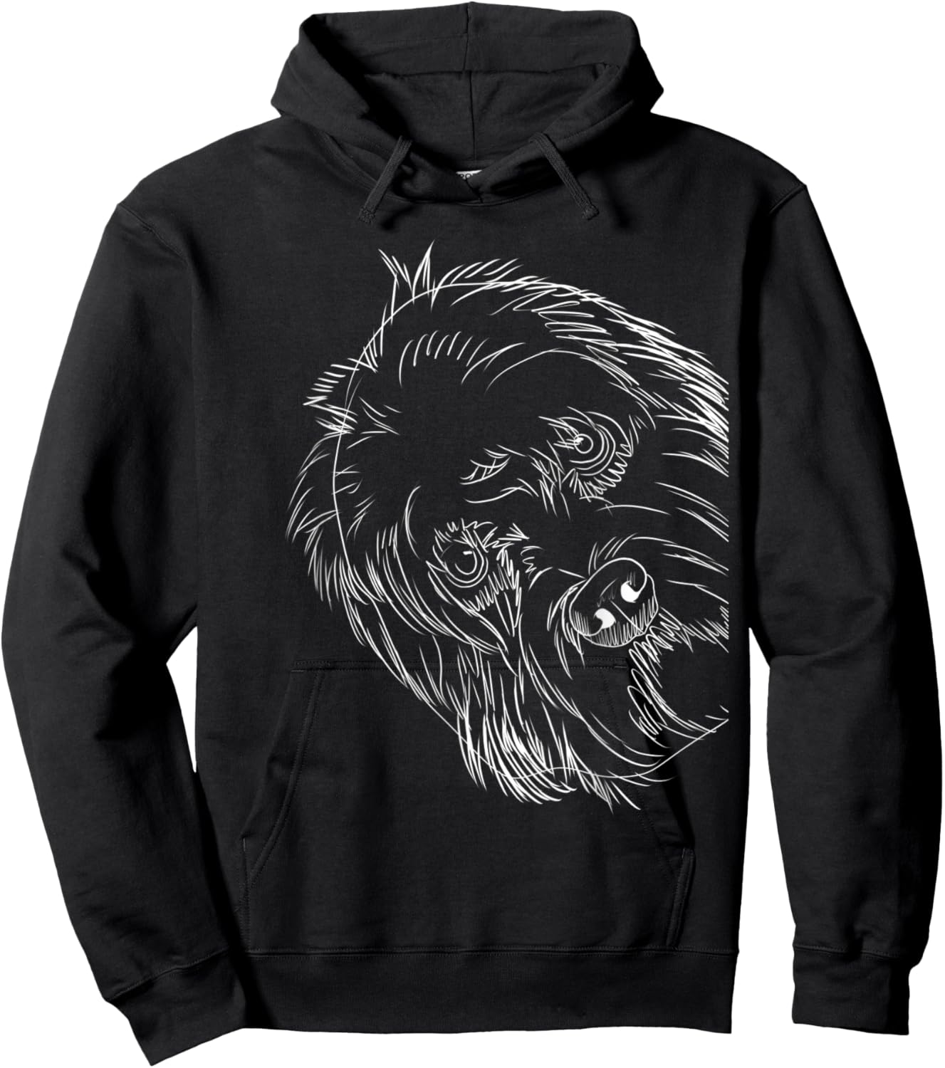 Funny Dog Dandie Dinmont Terrier Women Kids Hoodie - Hoodie | Black