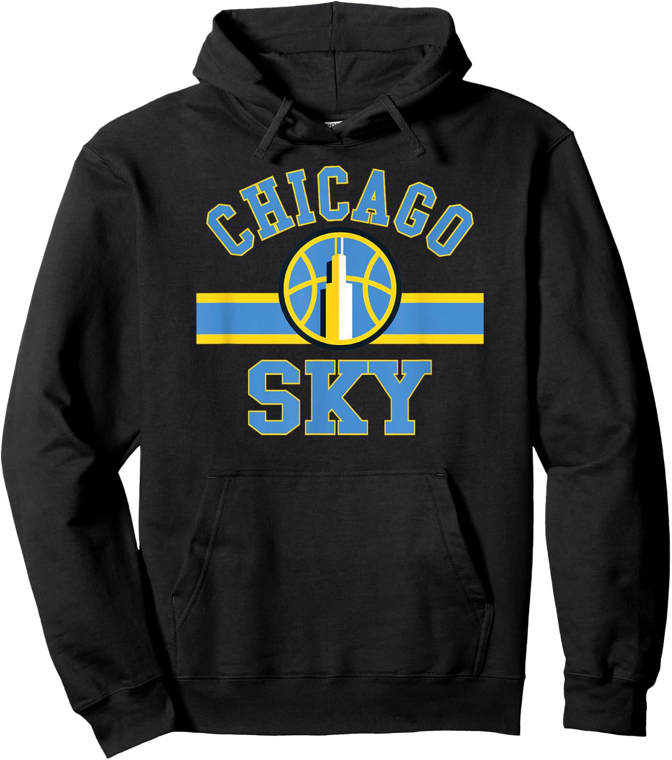 WNBA Chicago Sky Downtown Hoodie - Hoodie | Black