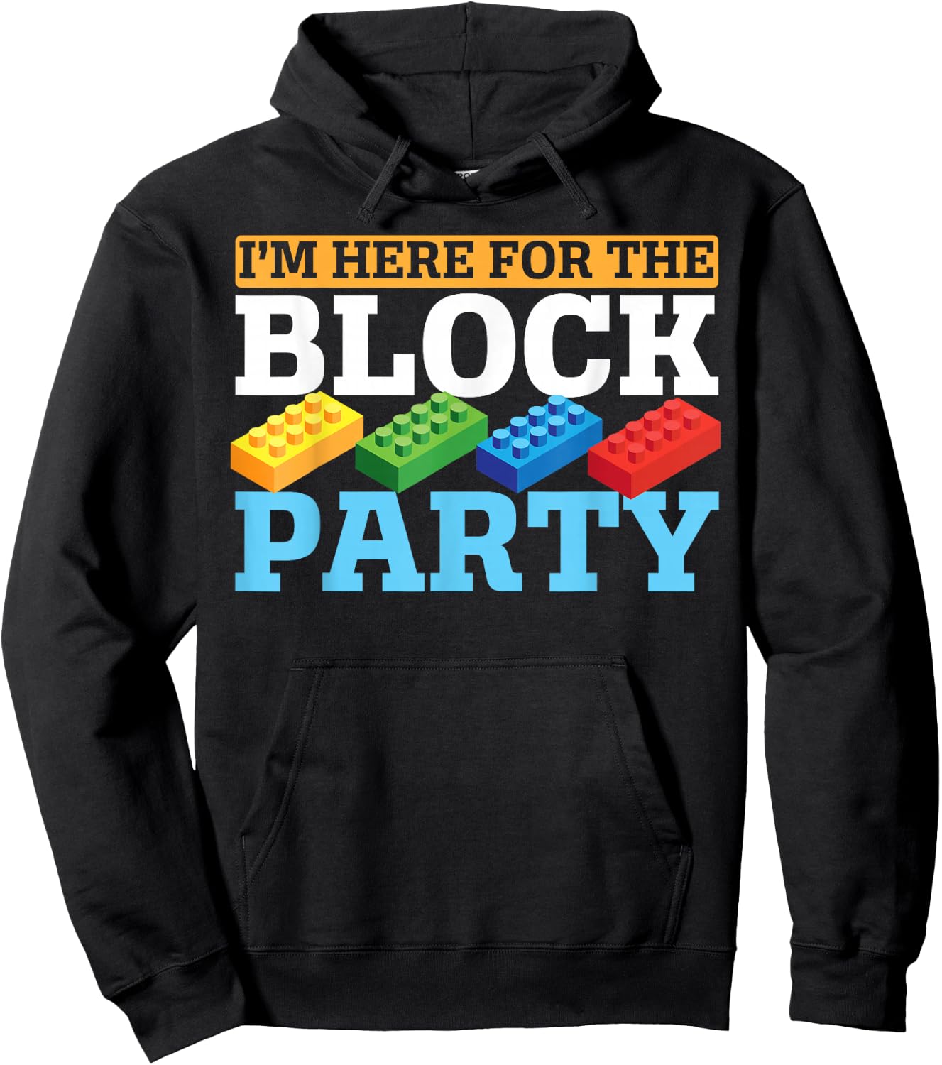 Master Builder Bricks Blocks Play Toys Hoodie - Hoodie | Black