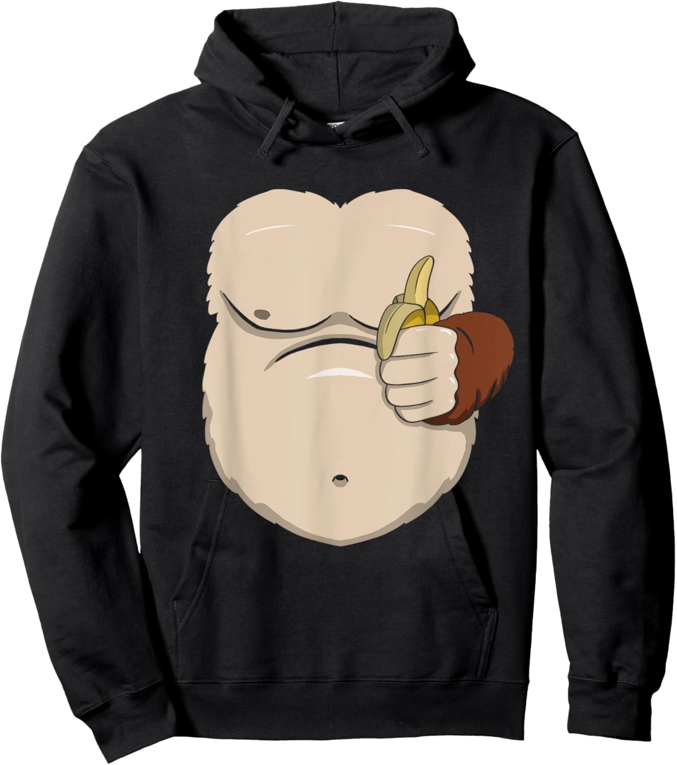 Funny Monkey Shirt , Women, Kids and Toddlers Hoodie - Hoodie | Black