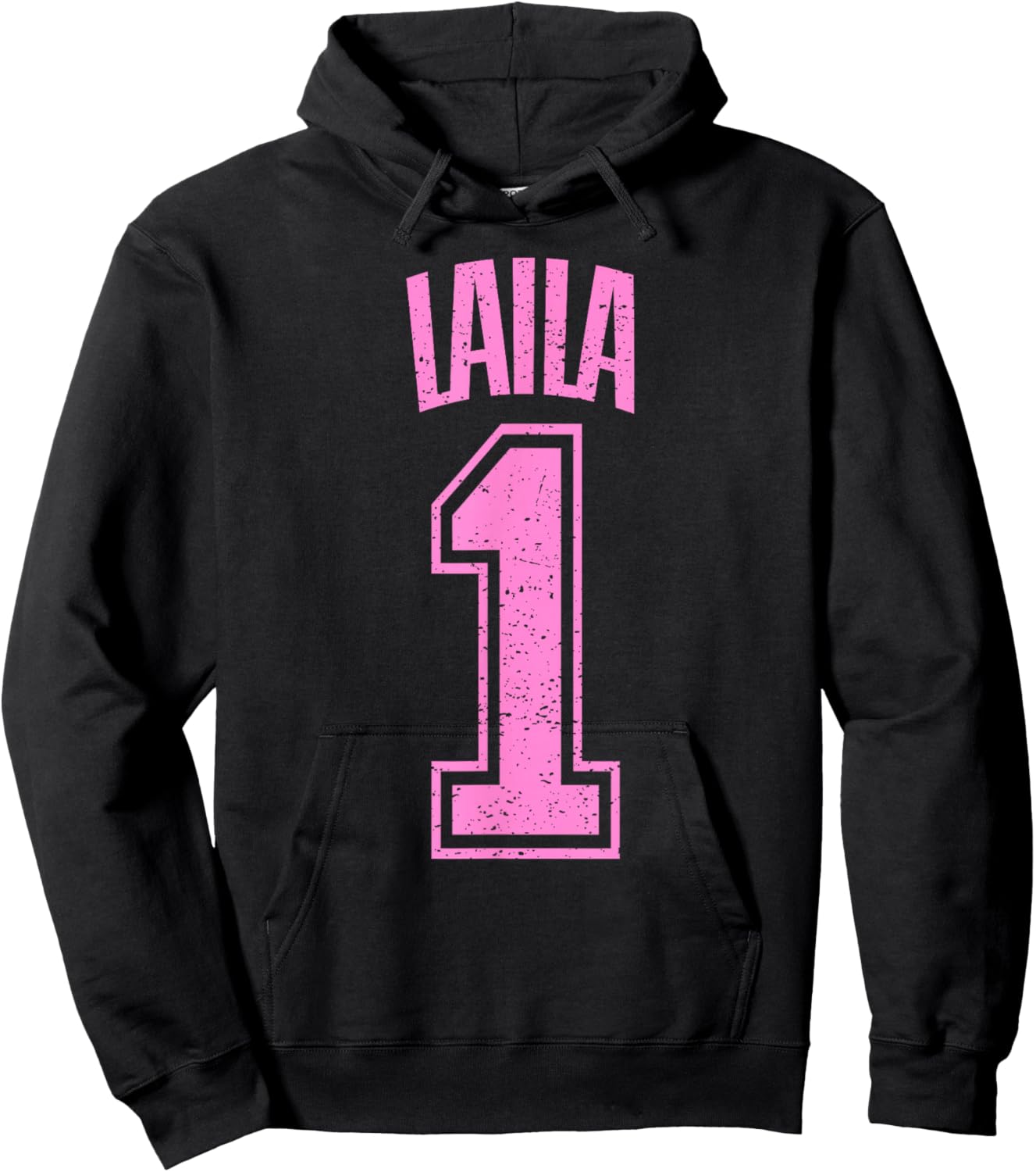Laila Supporter Number 1 Biggest Fan Hoodie - Hoodie | Black