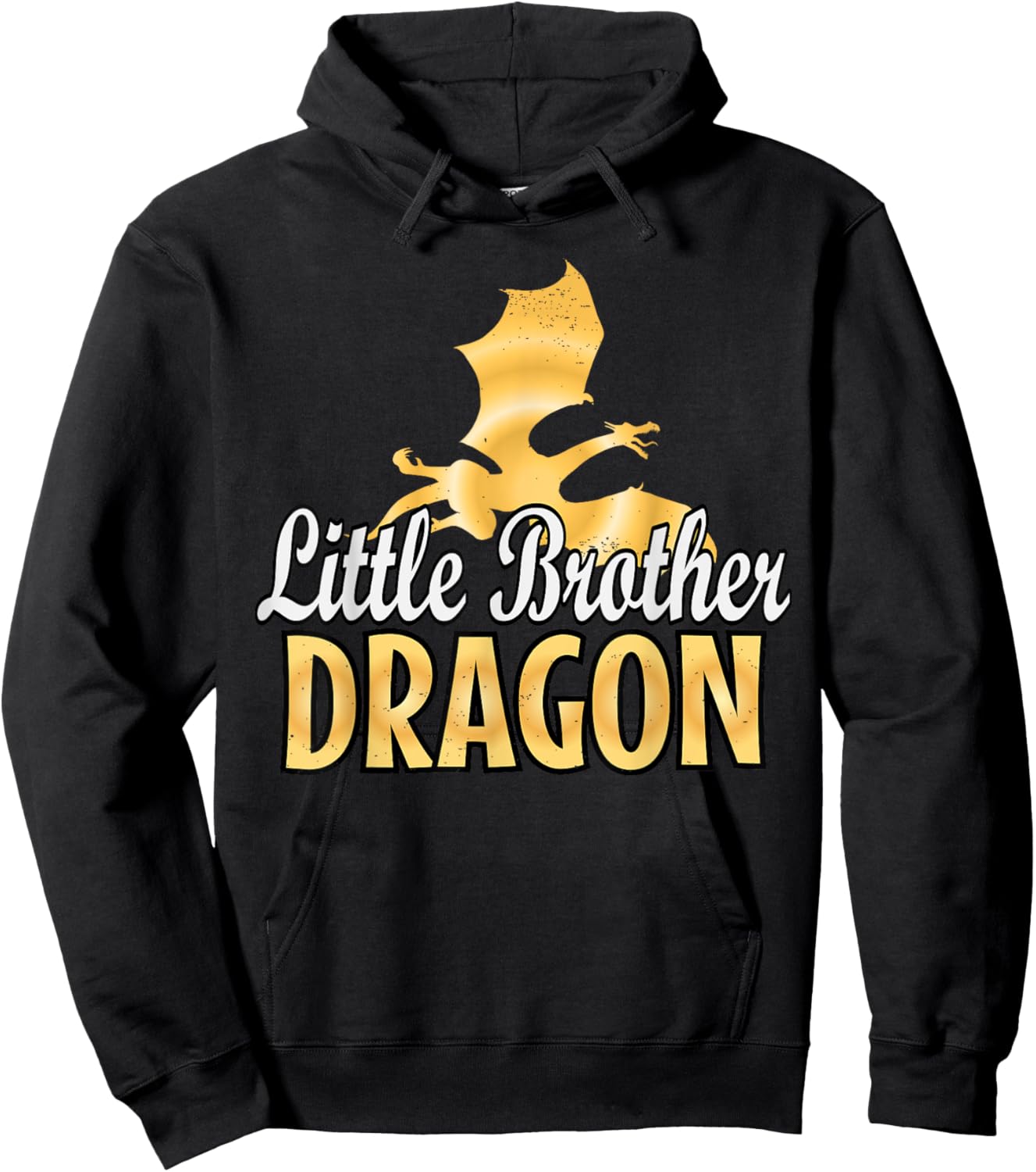 Little Brother Dragon Lover Hoodie - Hoodie | Black