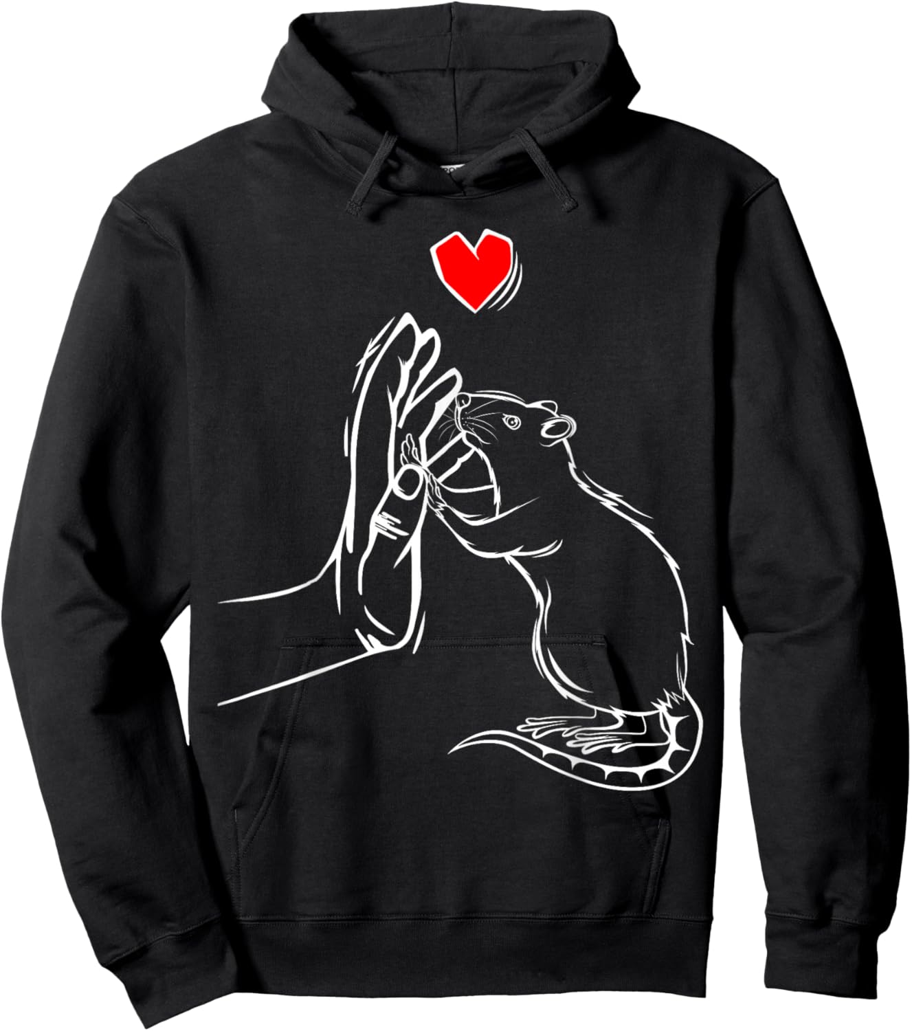 Rats House Rat Kids Girls Boys Hoodie - Hoodie | Black