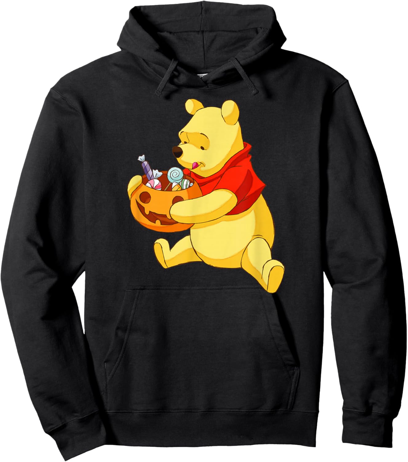 Disney - Halloween Candy Lover Pooh Bear Hoodie - Hoodie | Black